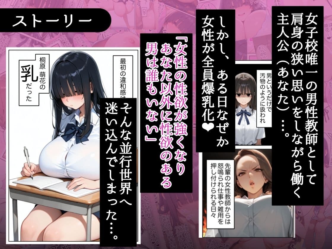 俺しか勃起できない世界  〜Kカップ爆乳陰キャ教え子生オナホ化計画〜 サンプル画像 2