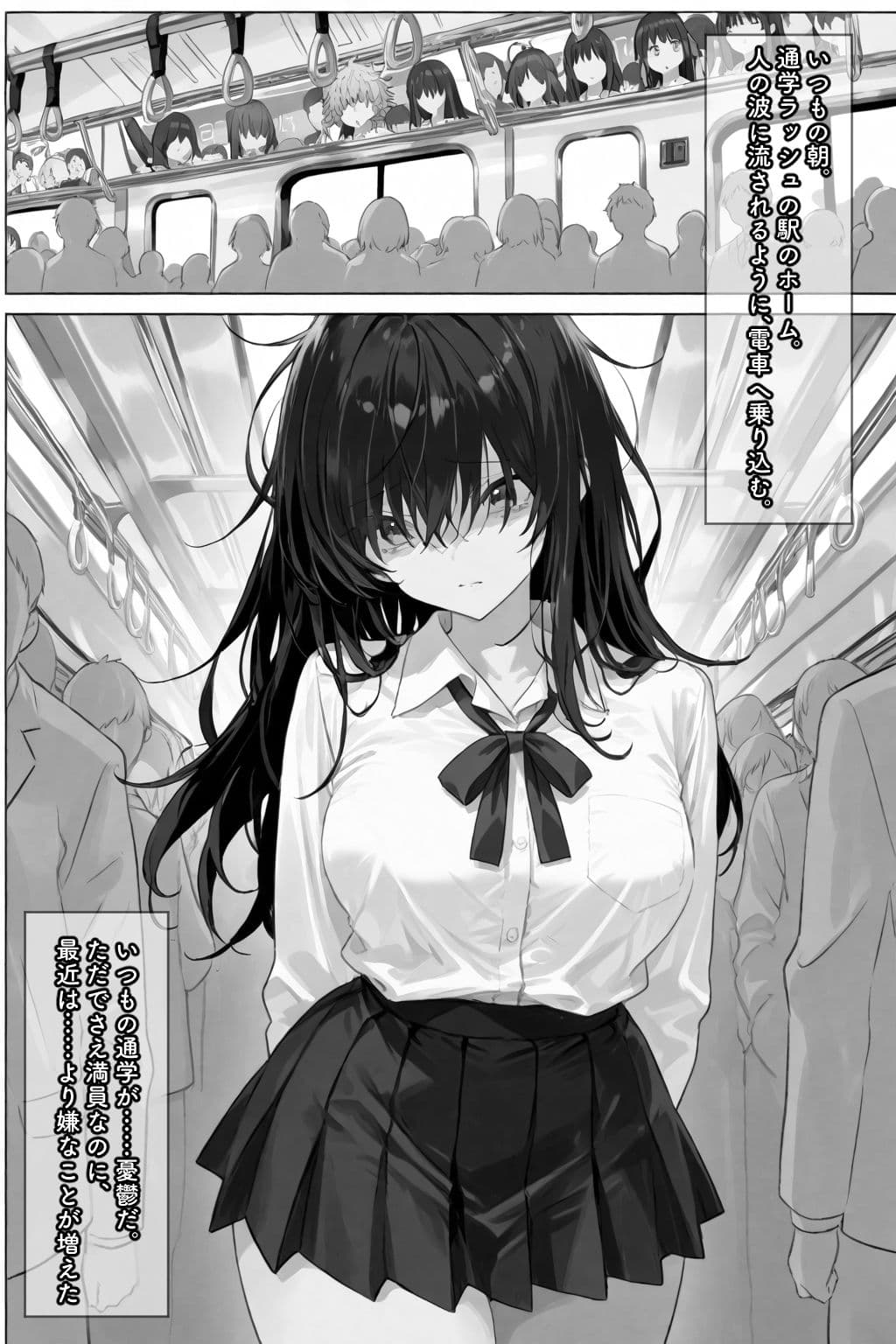 陰キャなクラスメートを助けたら、ギャルゲー展開が始まった! サンプル画像 1