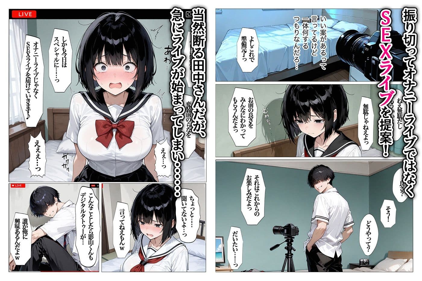 爆乳発情女子校生 底なしの制欲をライブ配信で見せつける 全113P サンプル画像 5