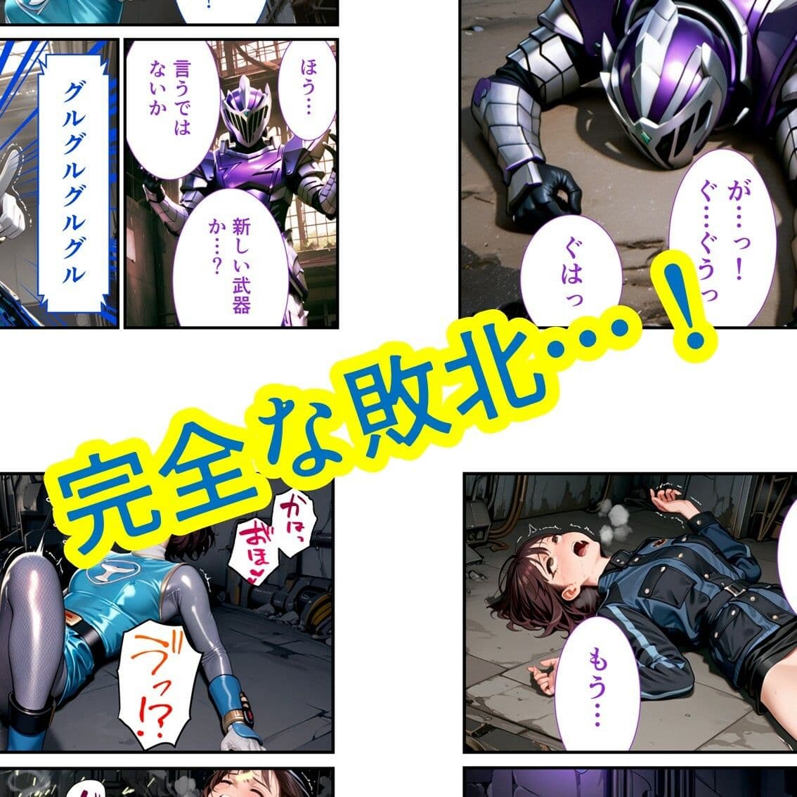 水忍完全敗北 サンプル画像 3