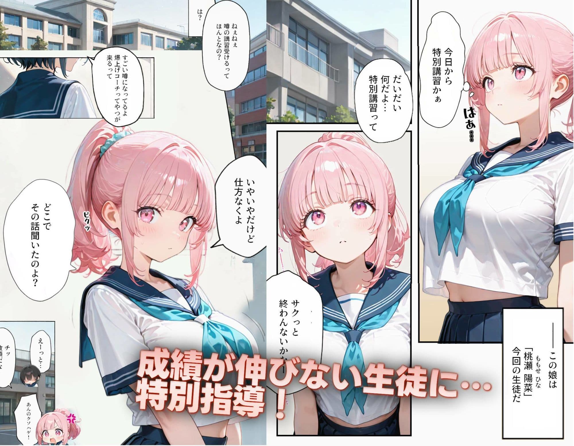 生意気水泳ガール 特別指導 サンプル画像 1