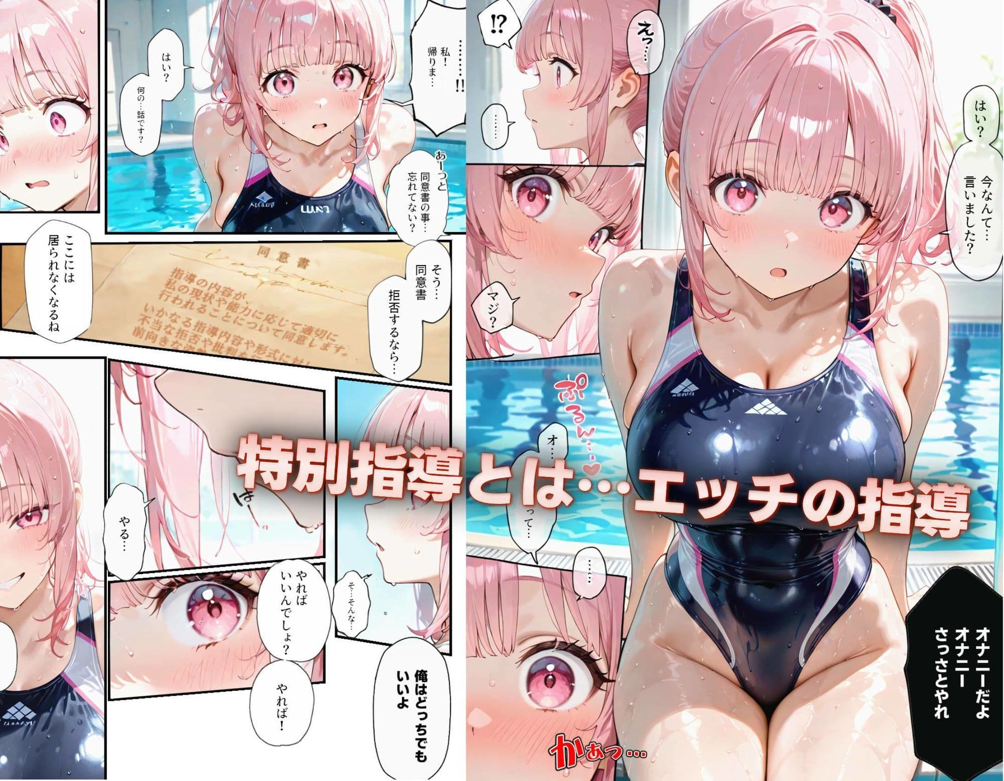 生意気水泳ガール 特別指導 サンプル画像 2