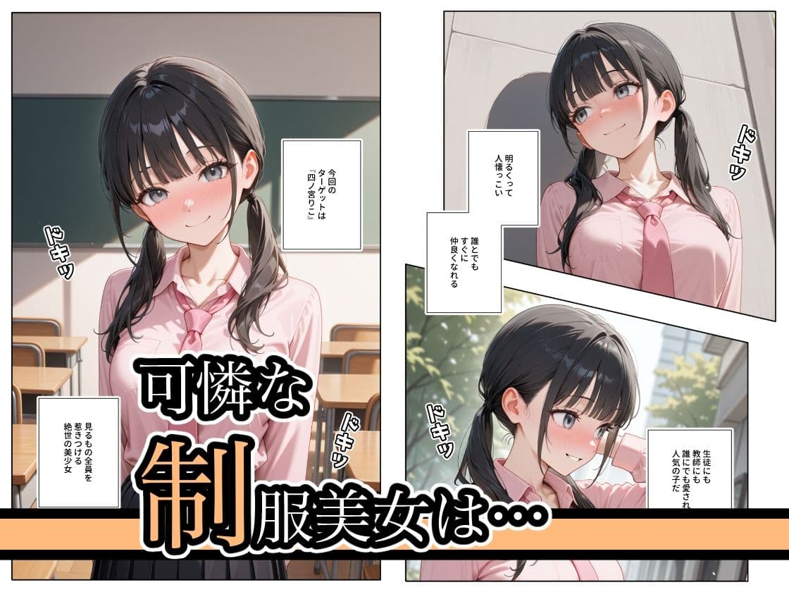 寝る制服を…。 〜四宮りこ編〜 サンプル画像 1