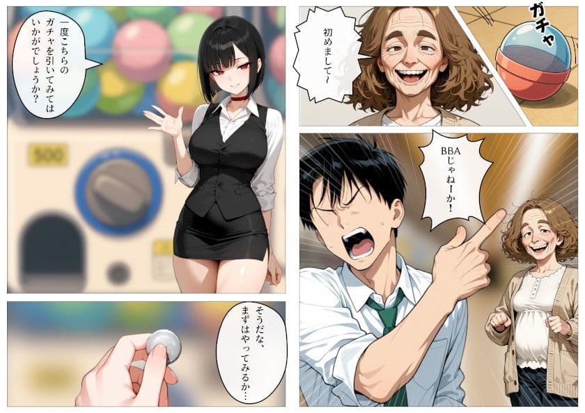 ワンコイン風俗 〜ガチャで引いたSSR美女を好き放題〜 サンプル画像 9