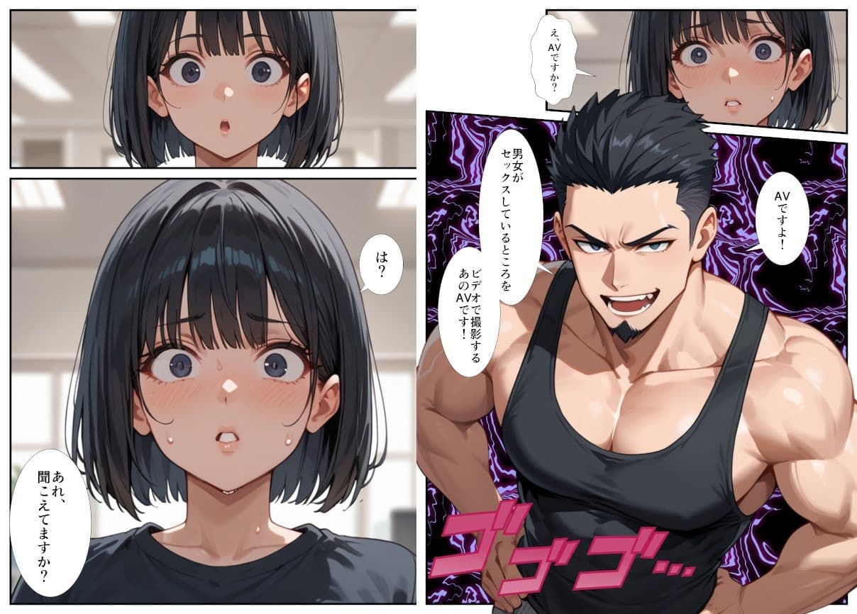 闇バイトでAVに出演したら人生終了した話 サンプル画像 8