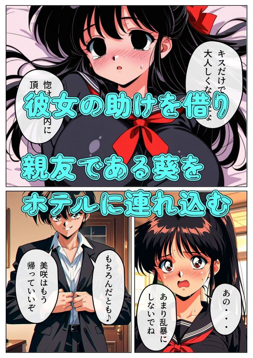 ヤリチン男に侵略される学園-山田葵編 サンプル画像 2