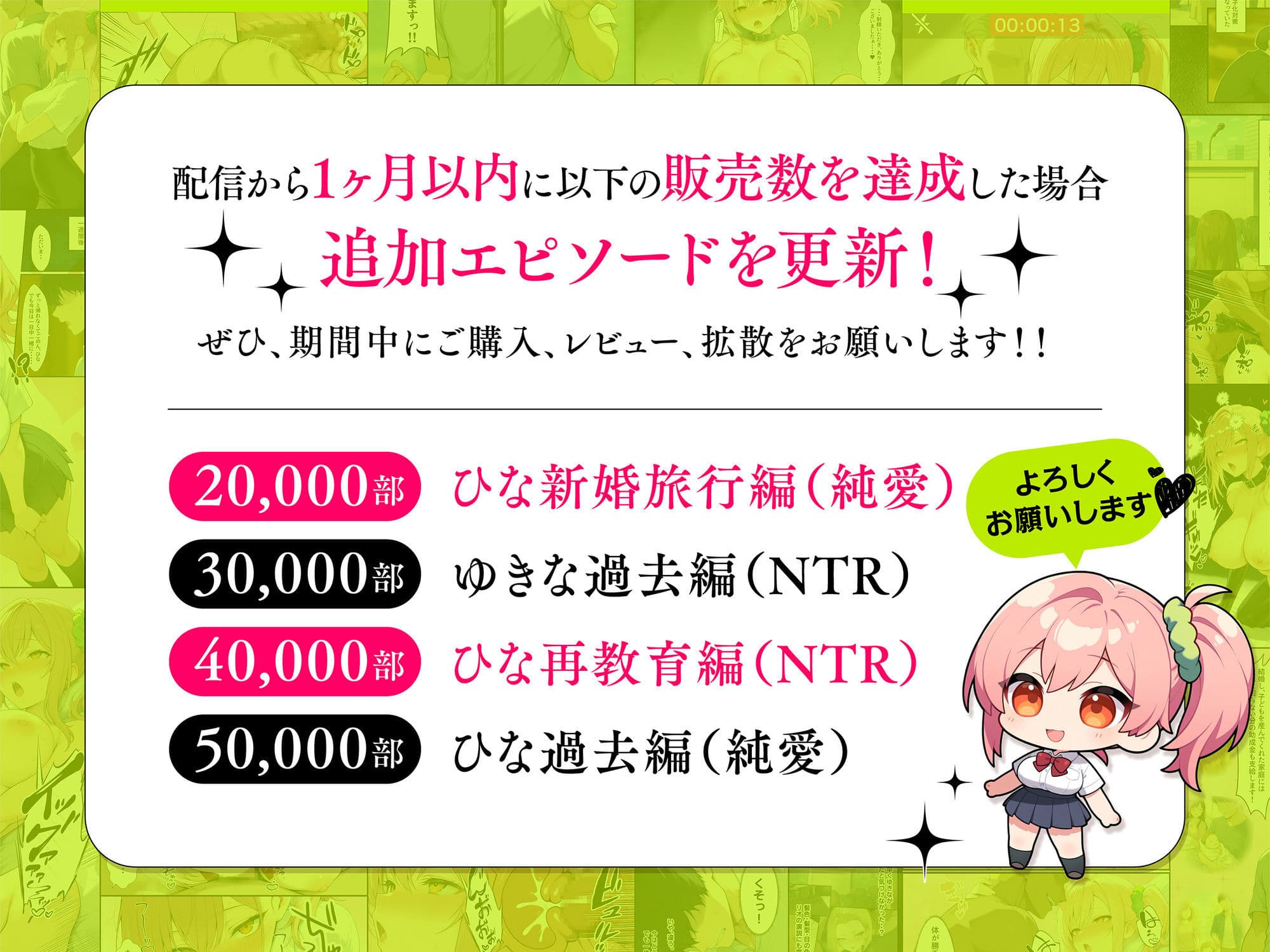 投票率99%!?寝取り派VS純愛派〜勝者の先に待つ日常〜 サンプル画像 1