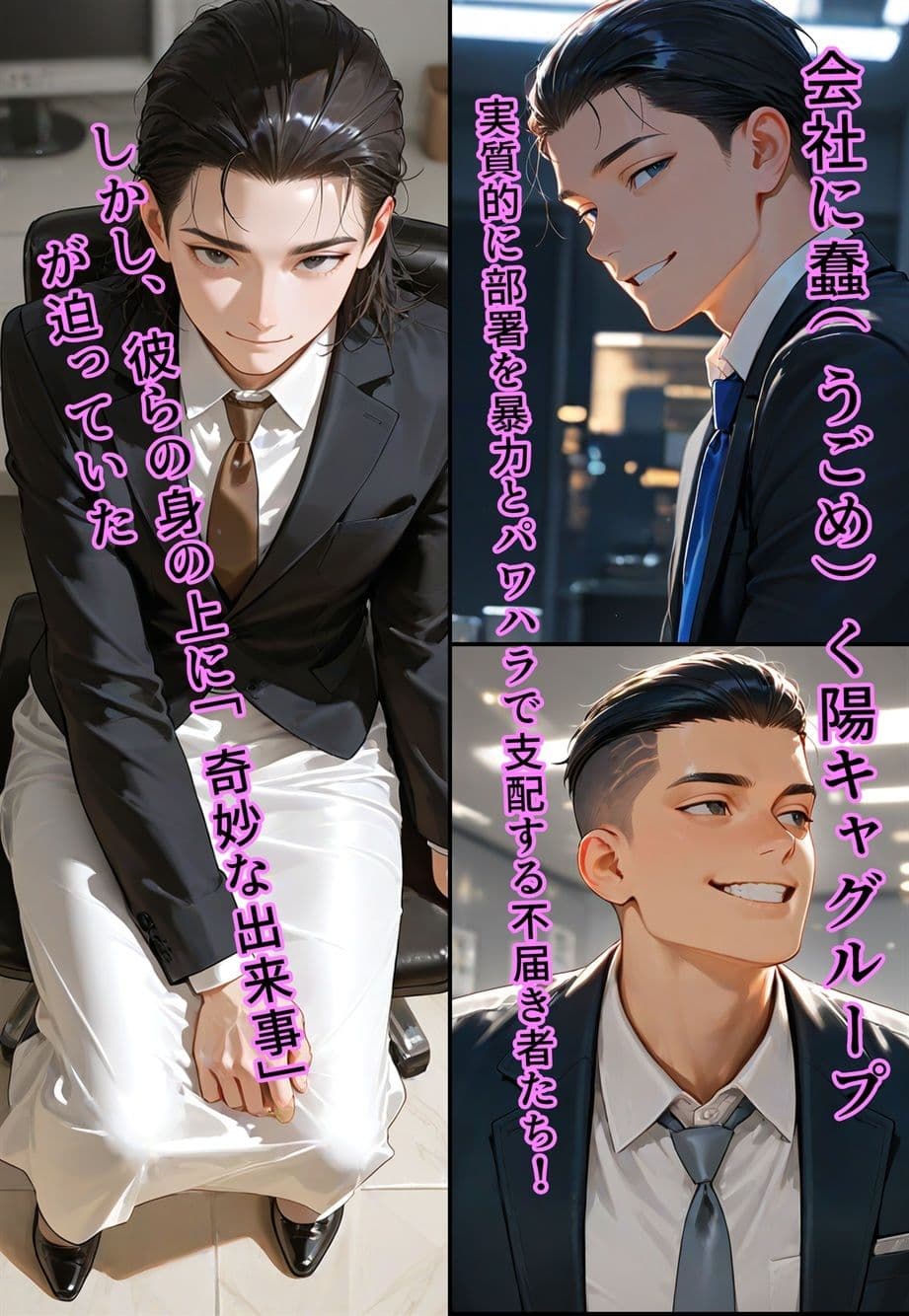 バージン・オフィス  〜職場の男たちが、全員ウェディングドレスの処女になった日〜 サンプル画像 2