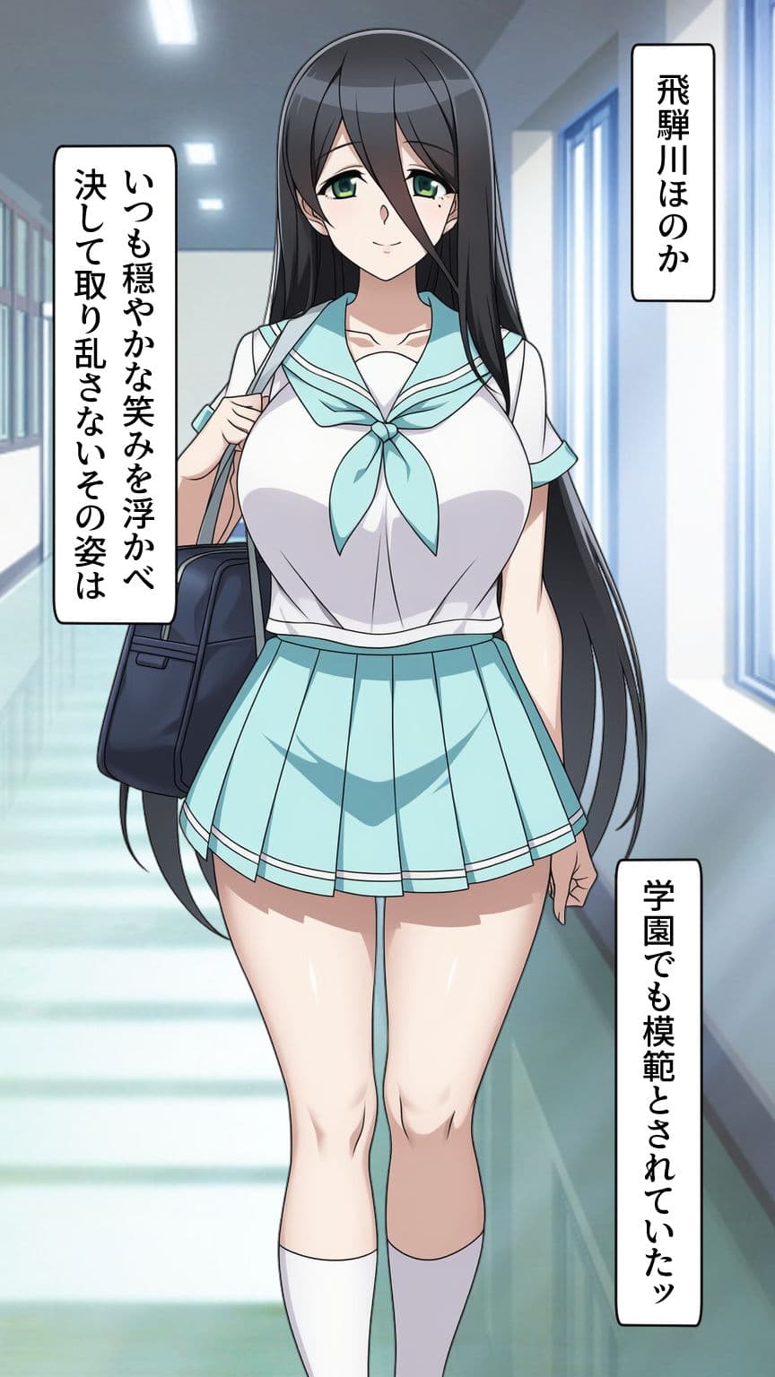 ふたなり洗脳改造〜黒髪ちゃん悪堕ちギャル化編〜 サンプル画像 8