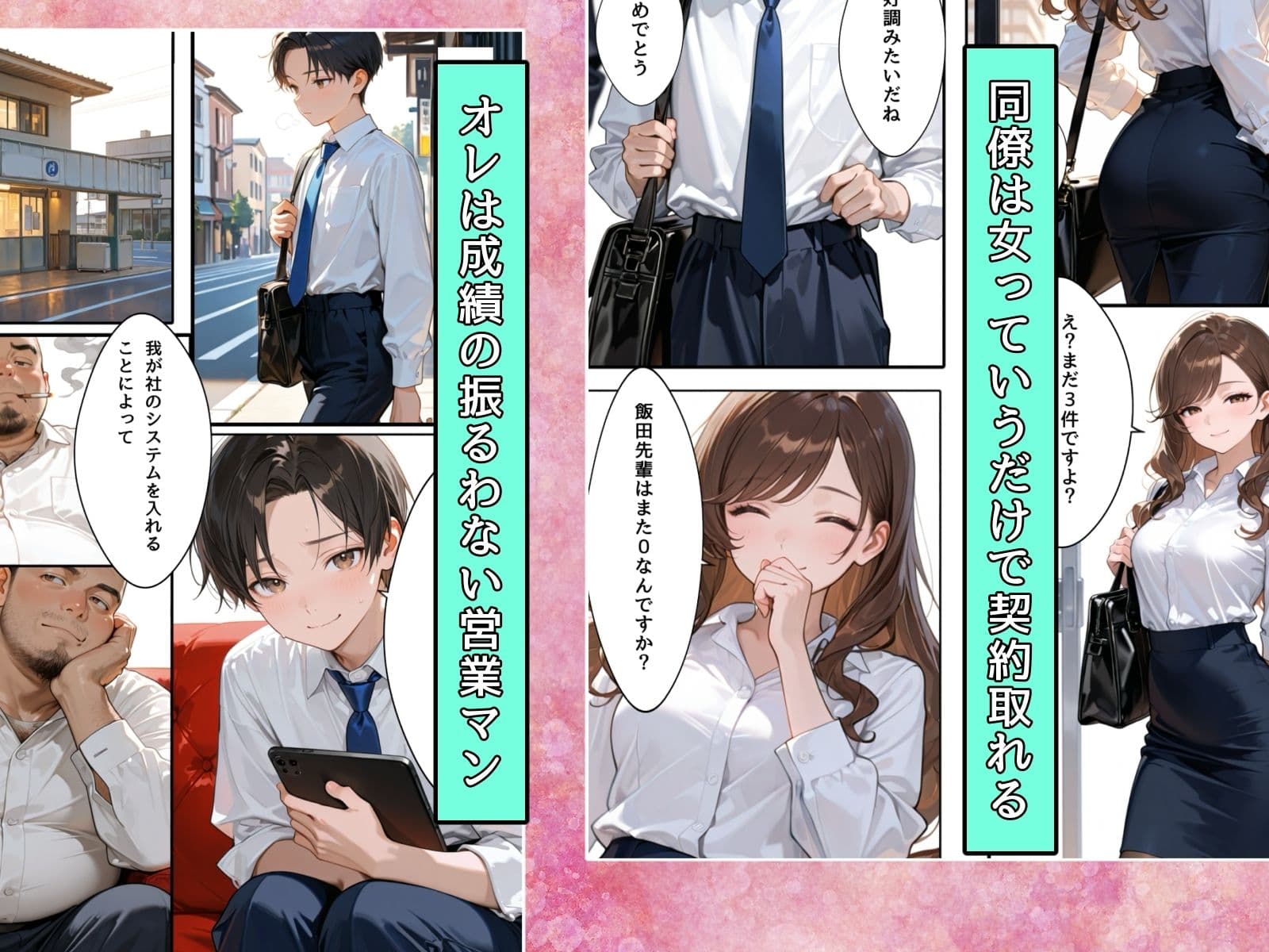 女体化アプリに課金してOL性活はじめました サンプル画像 1