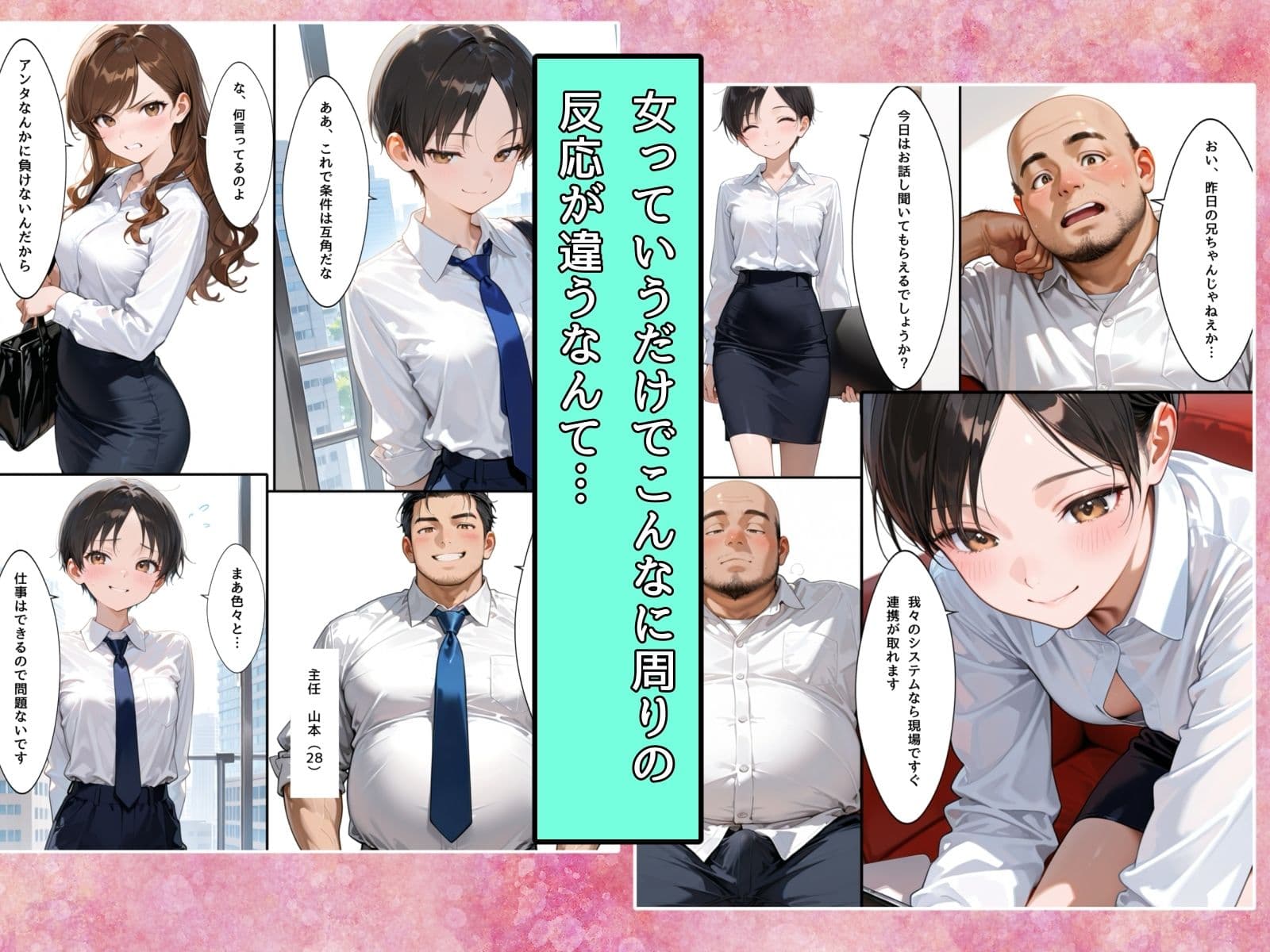 女体化アプリに課金してOL性活はじめました サンプル画像 3