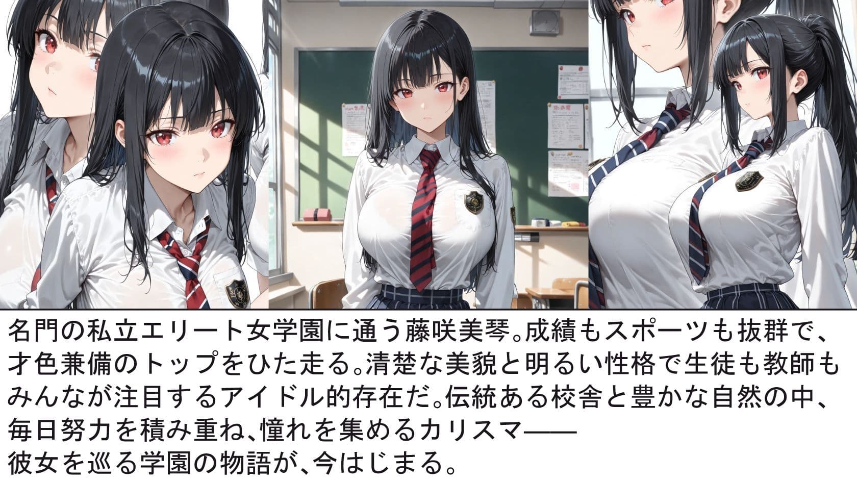 完璧な学園アイドル 藤咲美琴 〜縛られ堕ちる二つの世界〜 サンプル画像 1