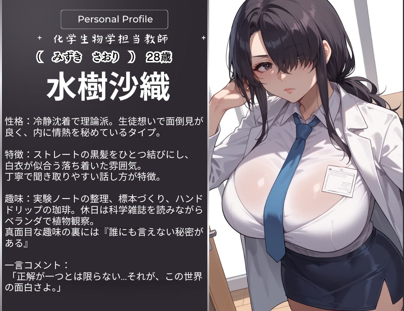 ずっと真面目だと思ってたあの先生が実はめちゃくちゃ変態女だった話。 サンプル画像 1