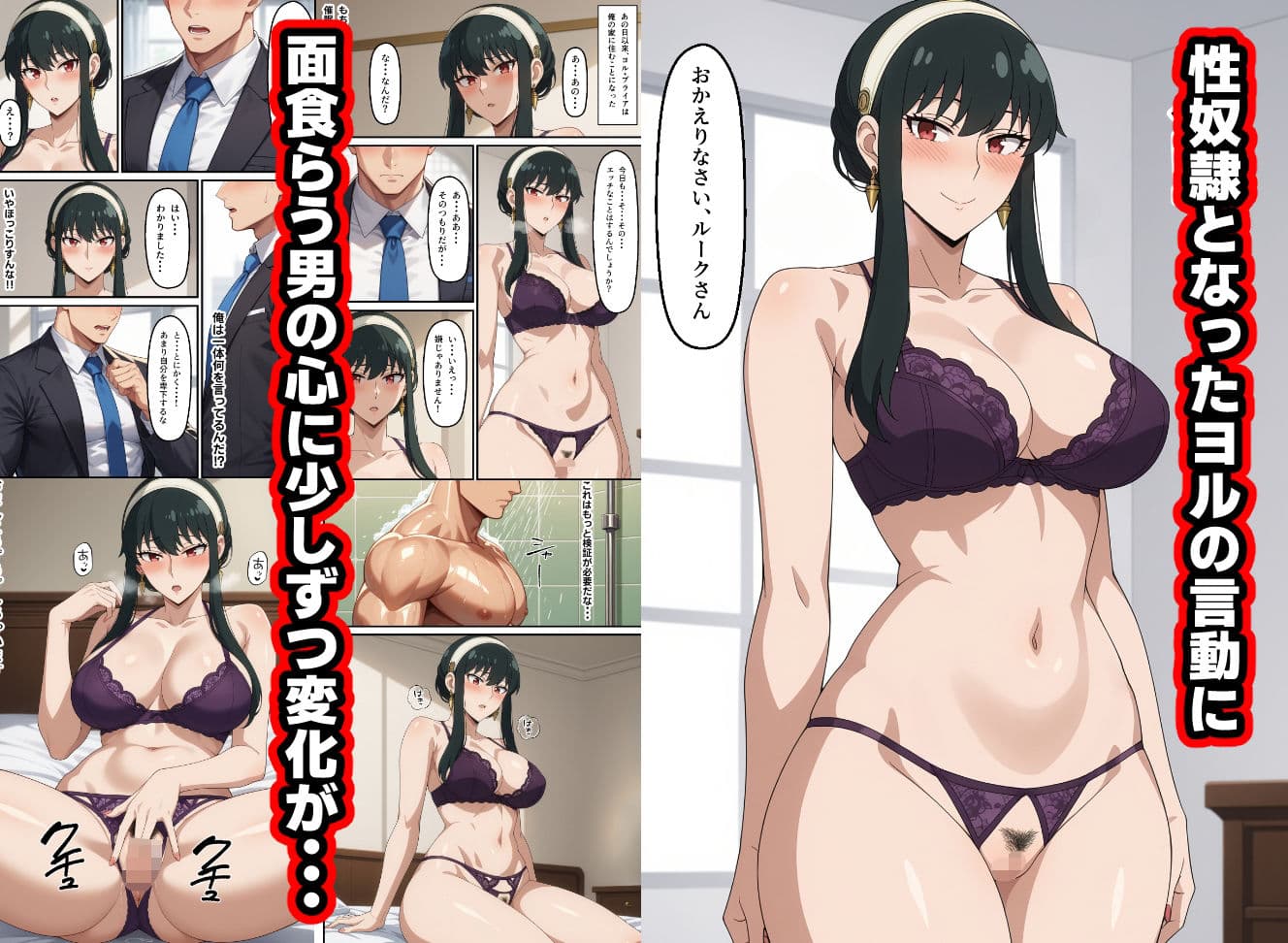 冷酷な殺し屋いばら姫を催●支配したはずが・・・ サンプル画像 5