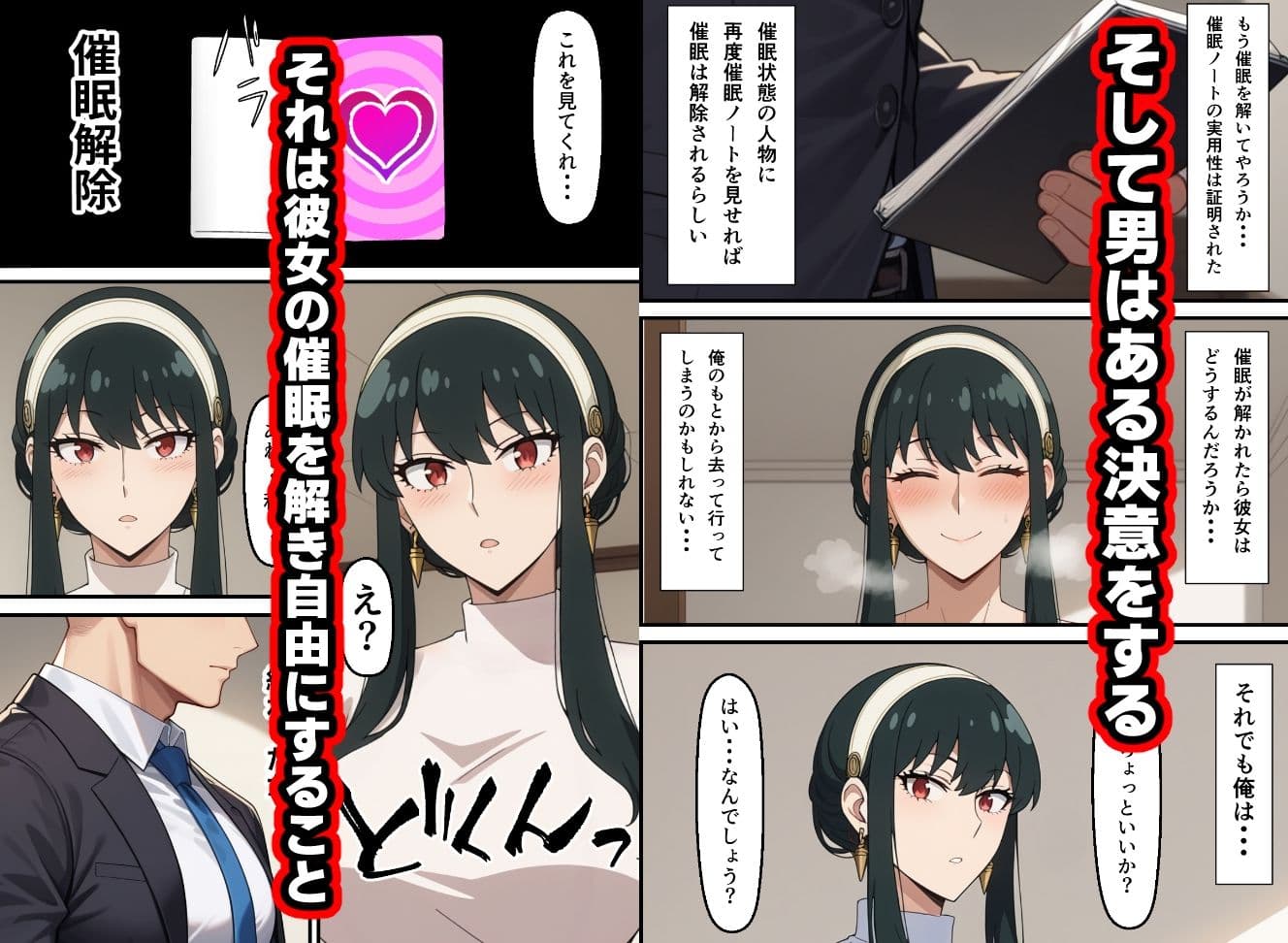 冷酷な殺し屋いばら姫を催●支配したはずが・・・ サンプル画像 7