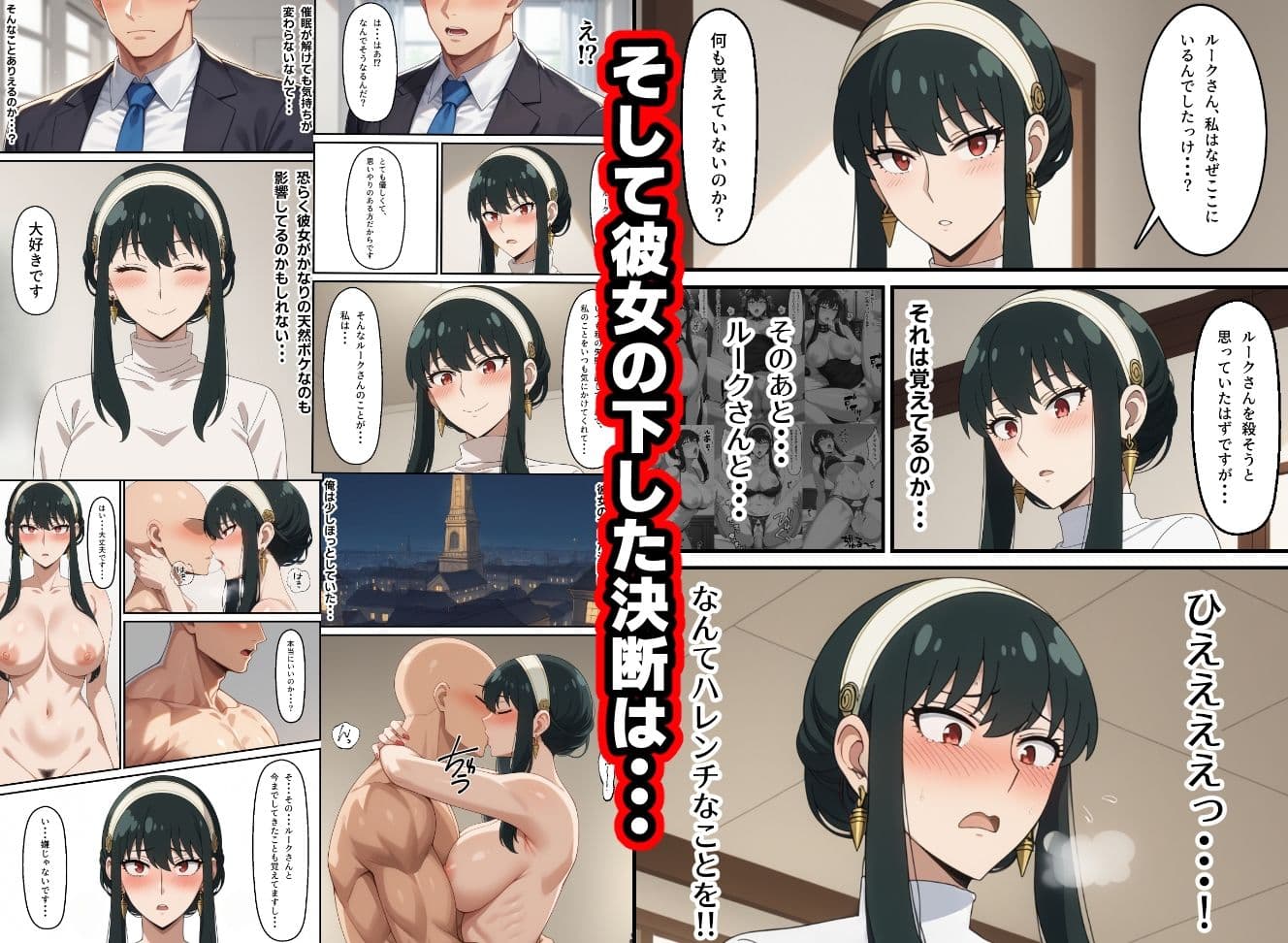 冷酷な殺し屋いばら姫を催●支配したはずが・・・ サンプル画像 8