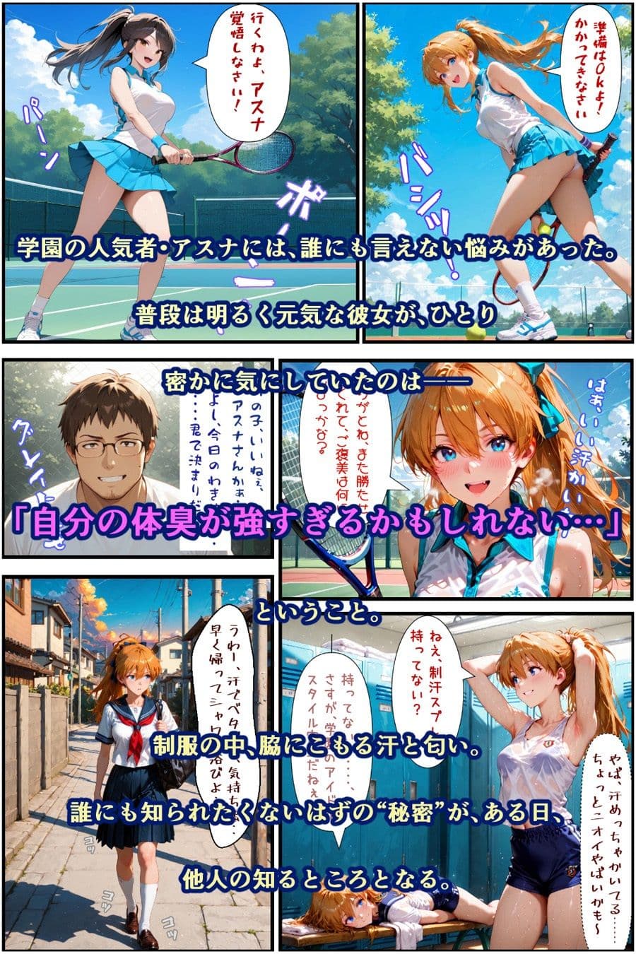 脇の臭いを嗅がせたら大変な目にあった話 サンプル画像 1