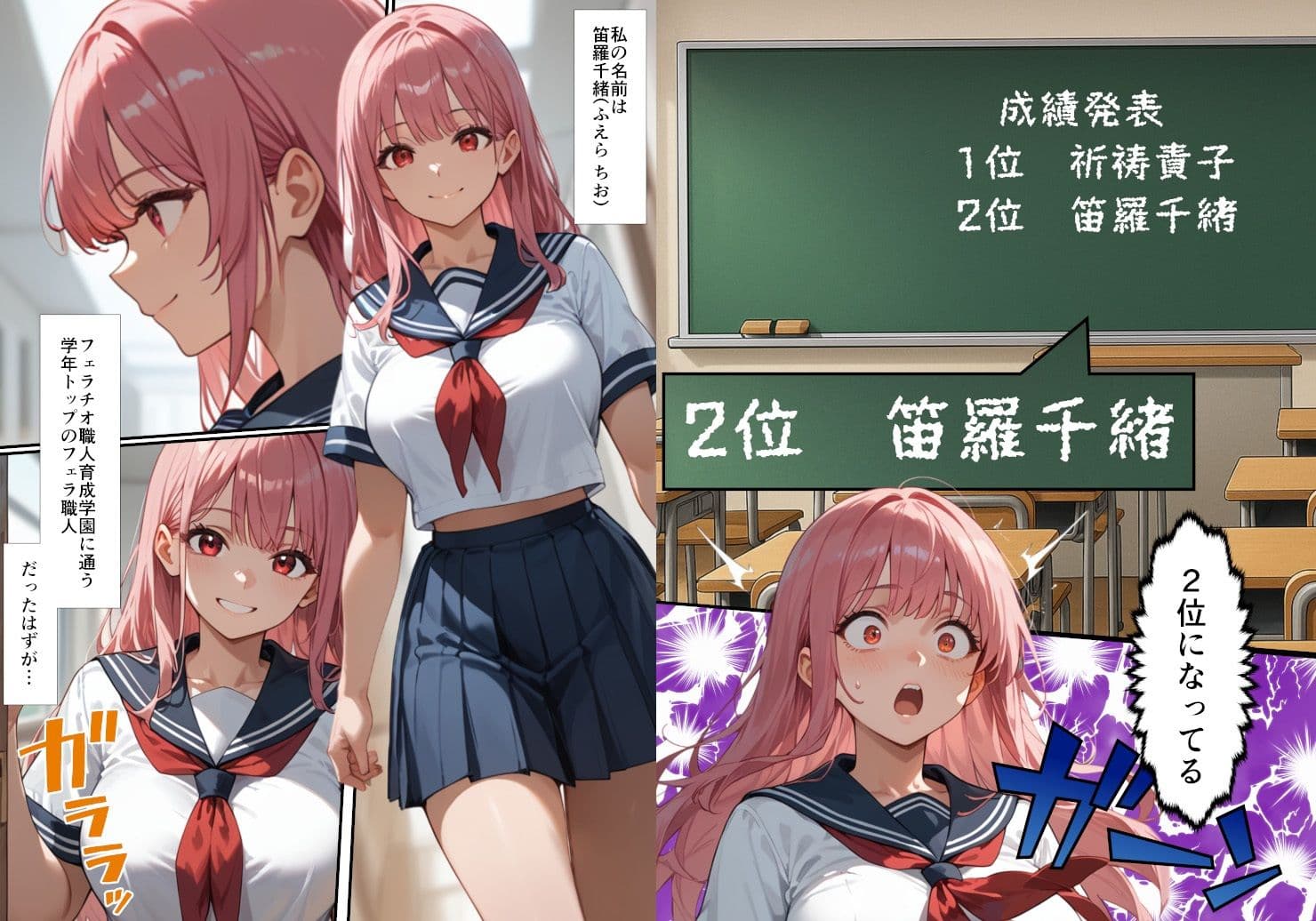 フェラチオ職人育成学園 サンプル画像 2