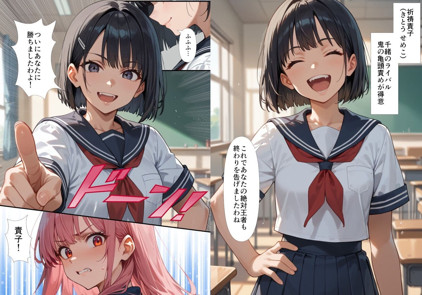 フェラチオ職人育成学園 サンプル画像 3