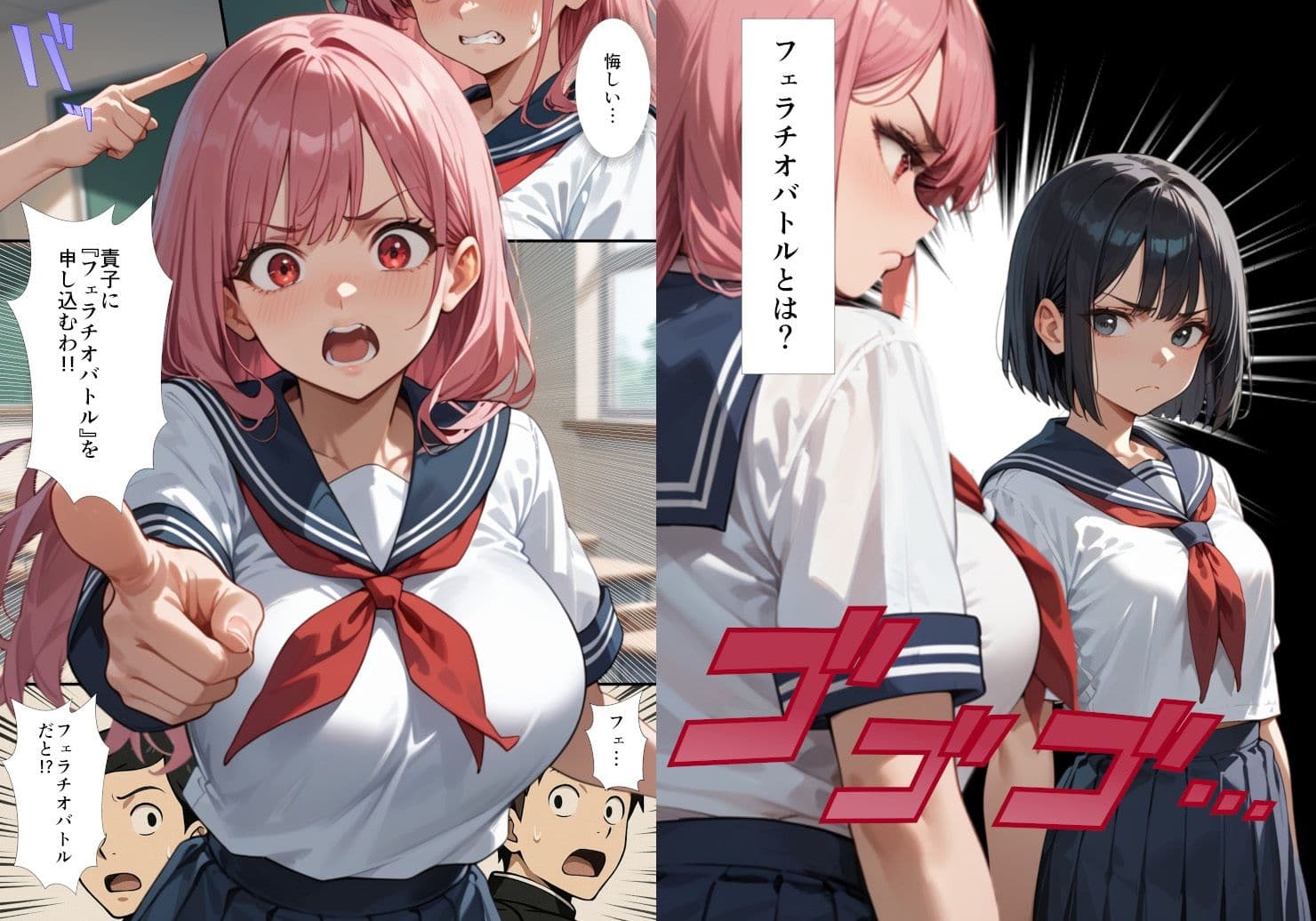 フェラチオ職人育成学園 サンプル画像 4