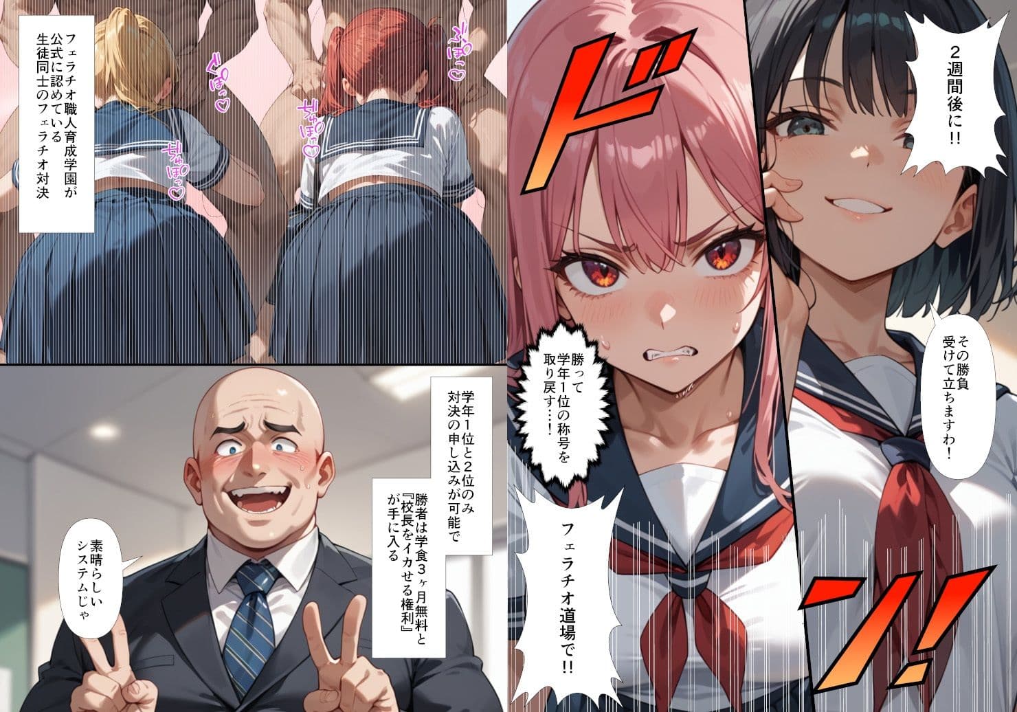 フェラチオ職人育成学園 サンプル画像 5