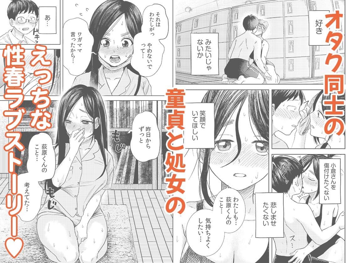 オタク同士の童貞処女がはじめてのセックスをする話 1 サンプル画像 7