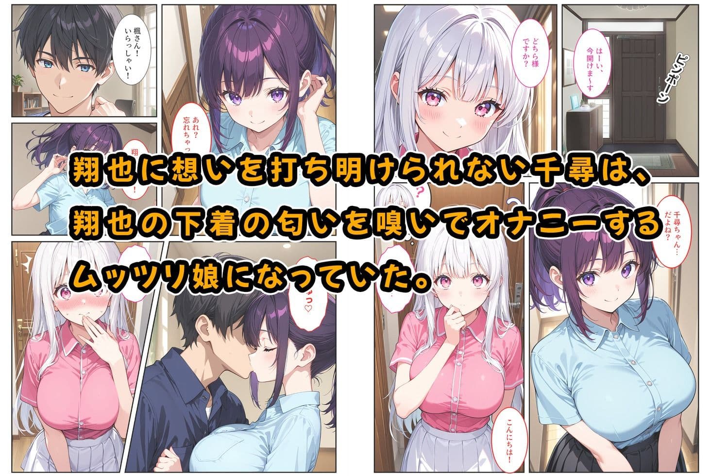 お兄ちゃん大好きな爆乳妹は好きですか?〜兄の恋人とエッチな三角関係〜 サンプル画像 2