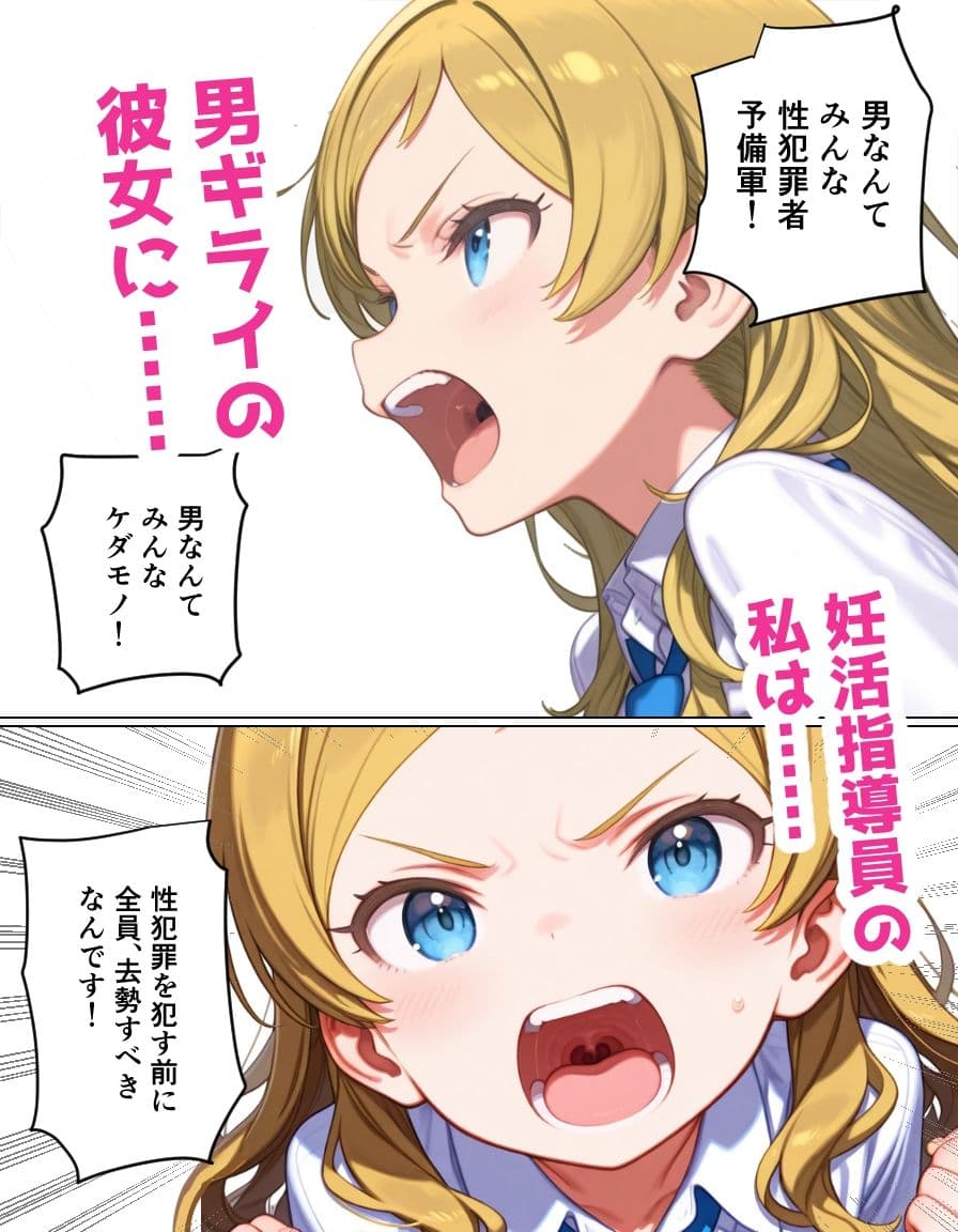 妊活学園の劣等生ー男ギライ親子編ー サンプル画像 2