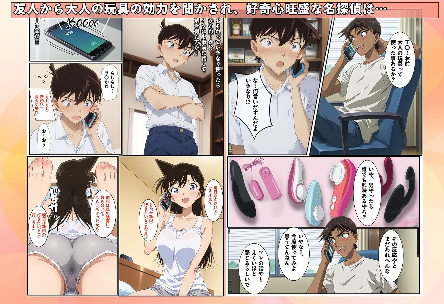 名探偵の三角関係9 サンプル画像 7