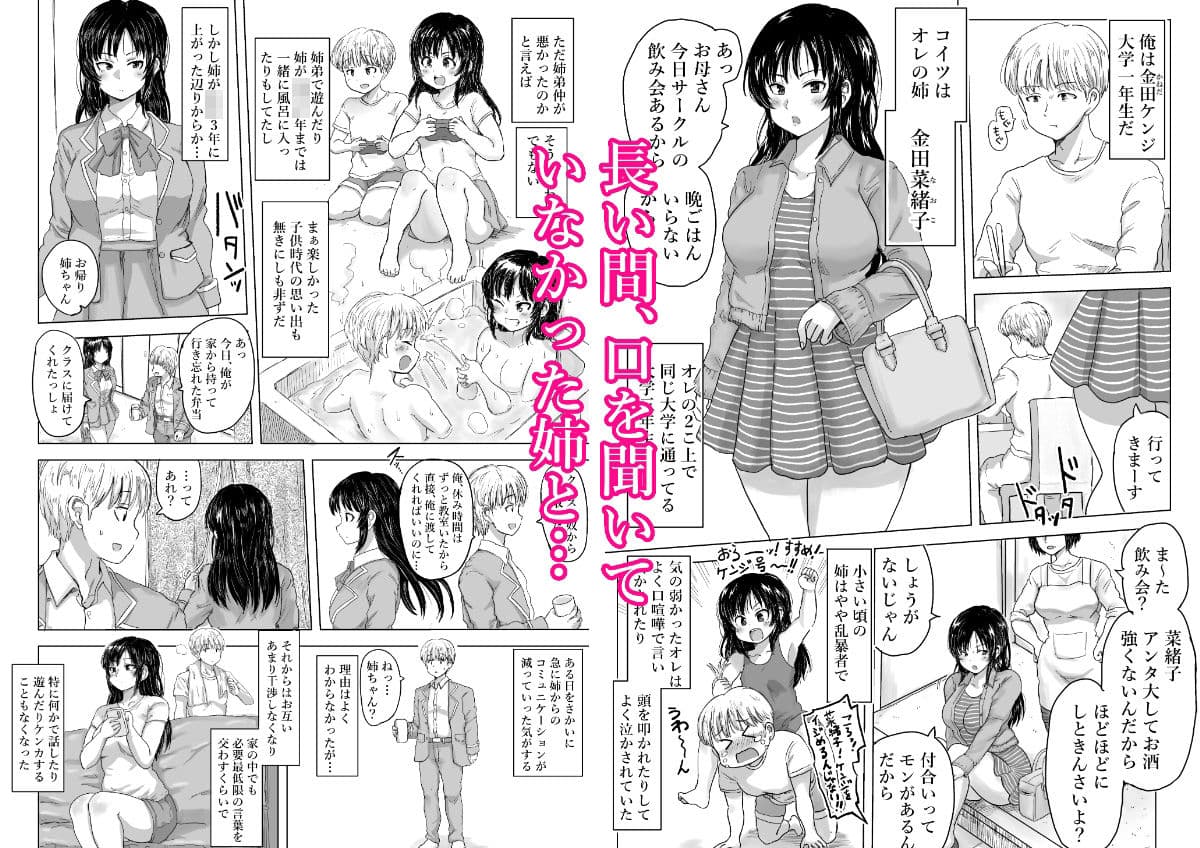 強気な姉が俺専用のオナホになった話 サンプル画像 1