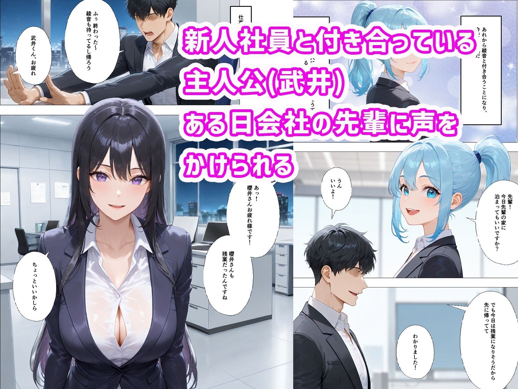 社内恋愛って甘すぎる 〜先輩社員編〜 サンプル画像 2