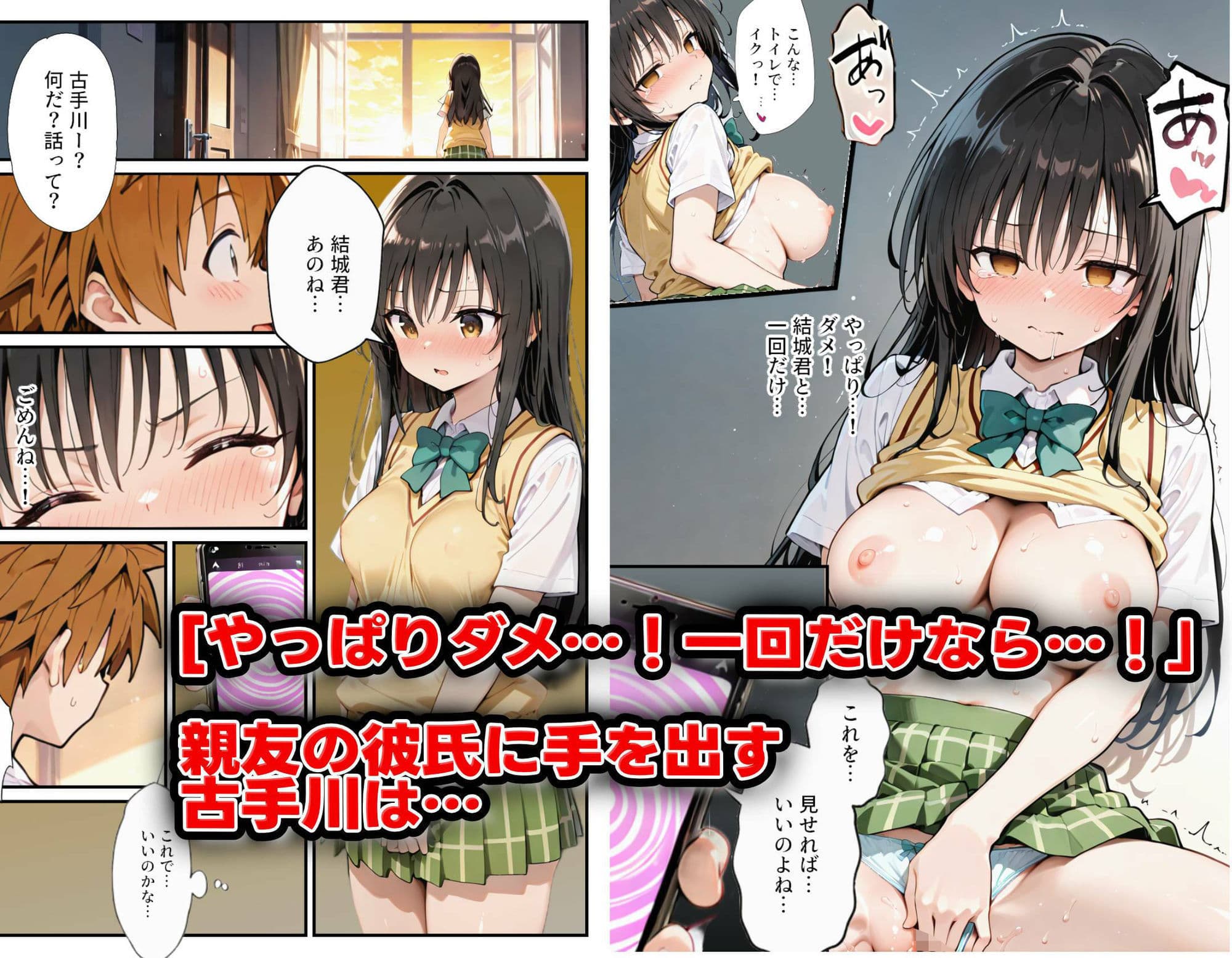 催●寝取りで中出しキメちゃって妊娠確定 サンプル画像 9