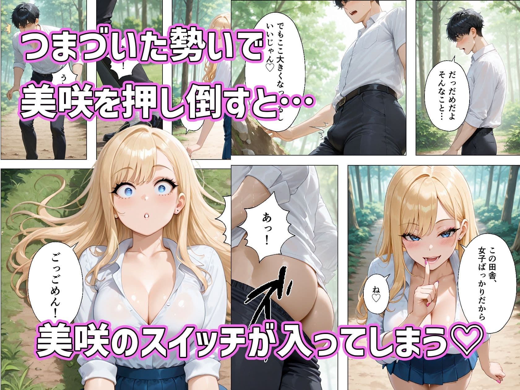 転校したらギャルしかいなかった話 サンプル画像 4