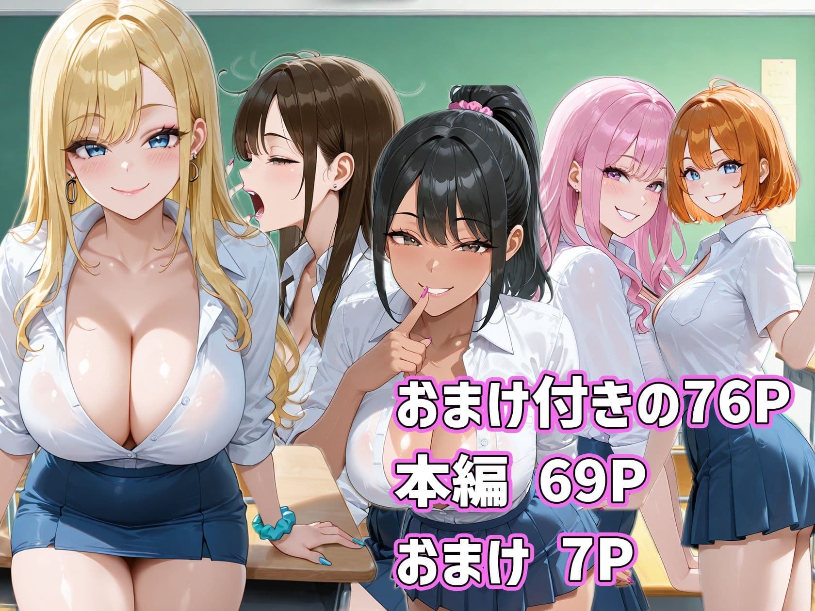 転校したらギャルしかいなかった話 サンプル画像 10