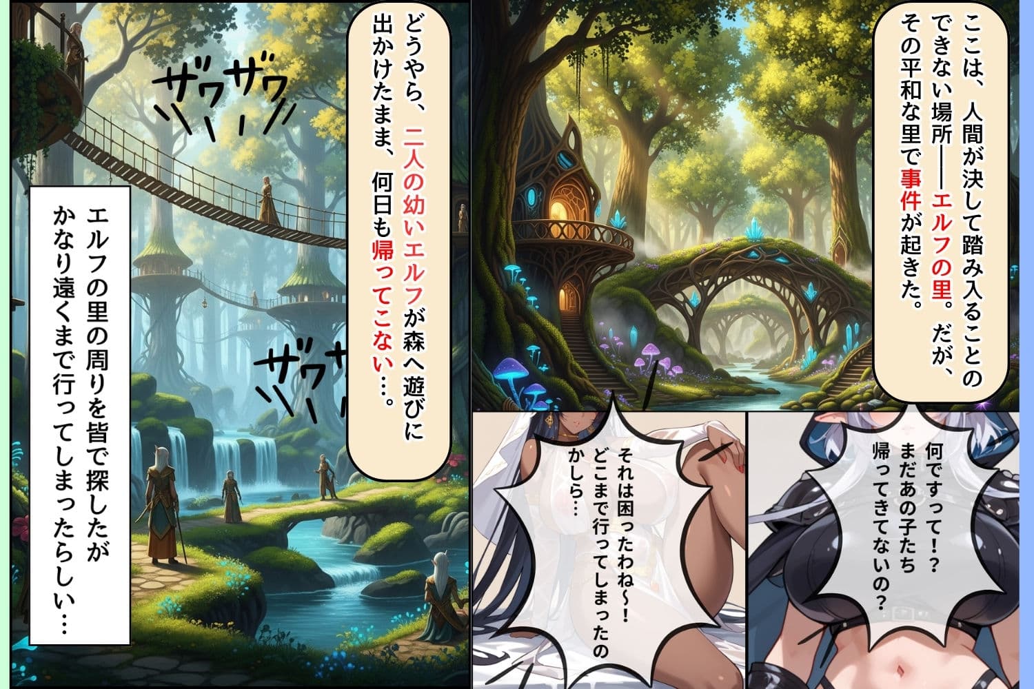 ようこそ!エルフの里へ!子孫繁栄大歓迎 サンプル画像 1