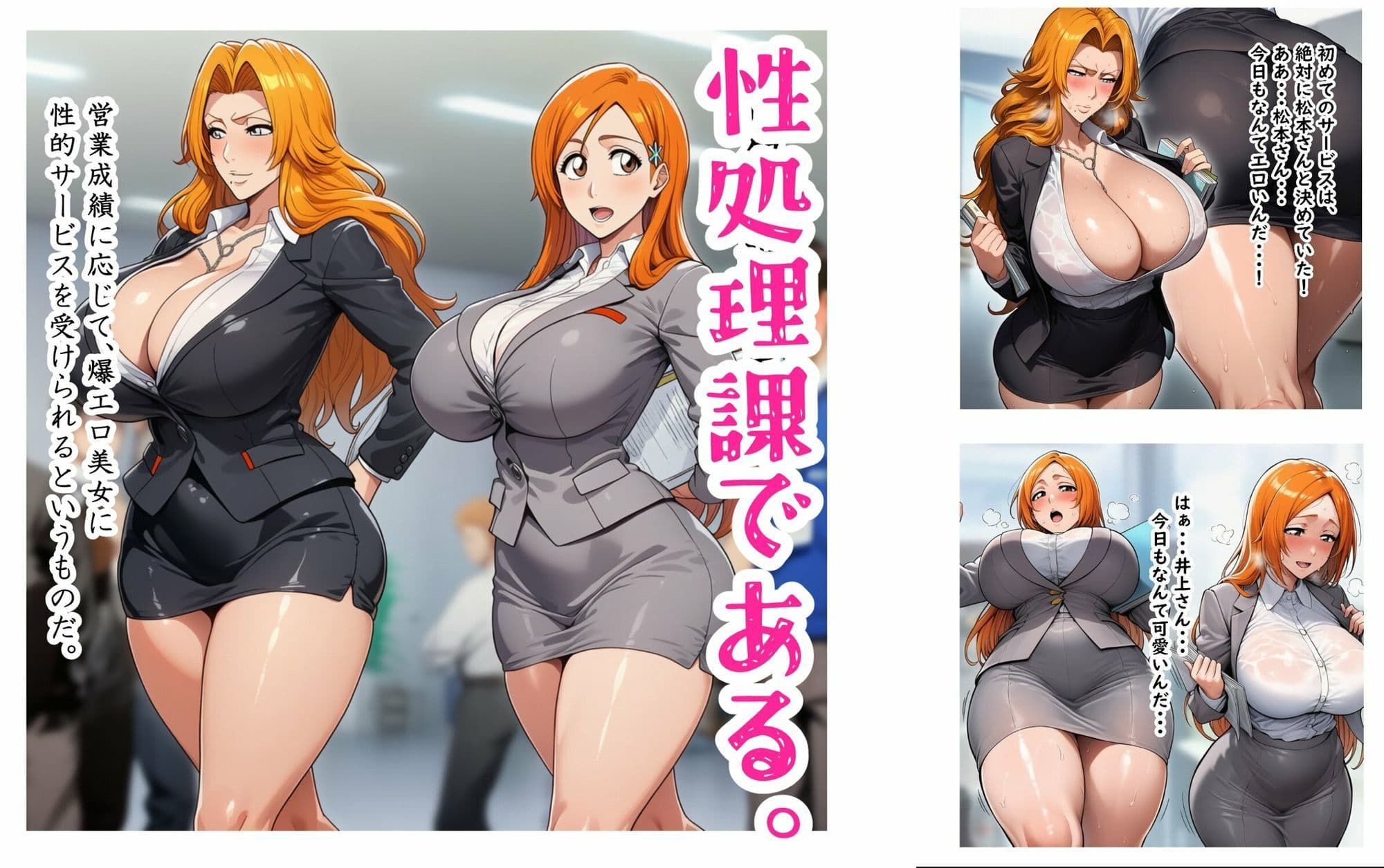 うちの会社の性処理課の松本さんと井上さん サンプル画像 2