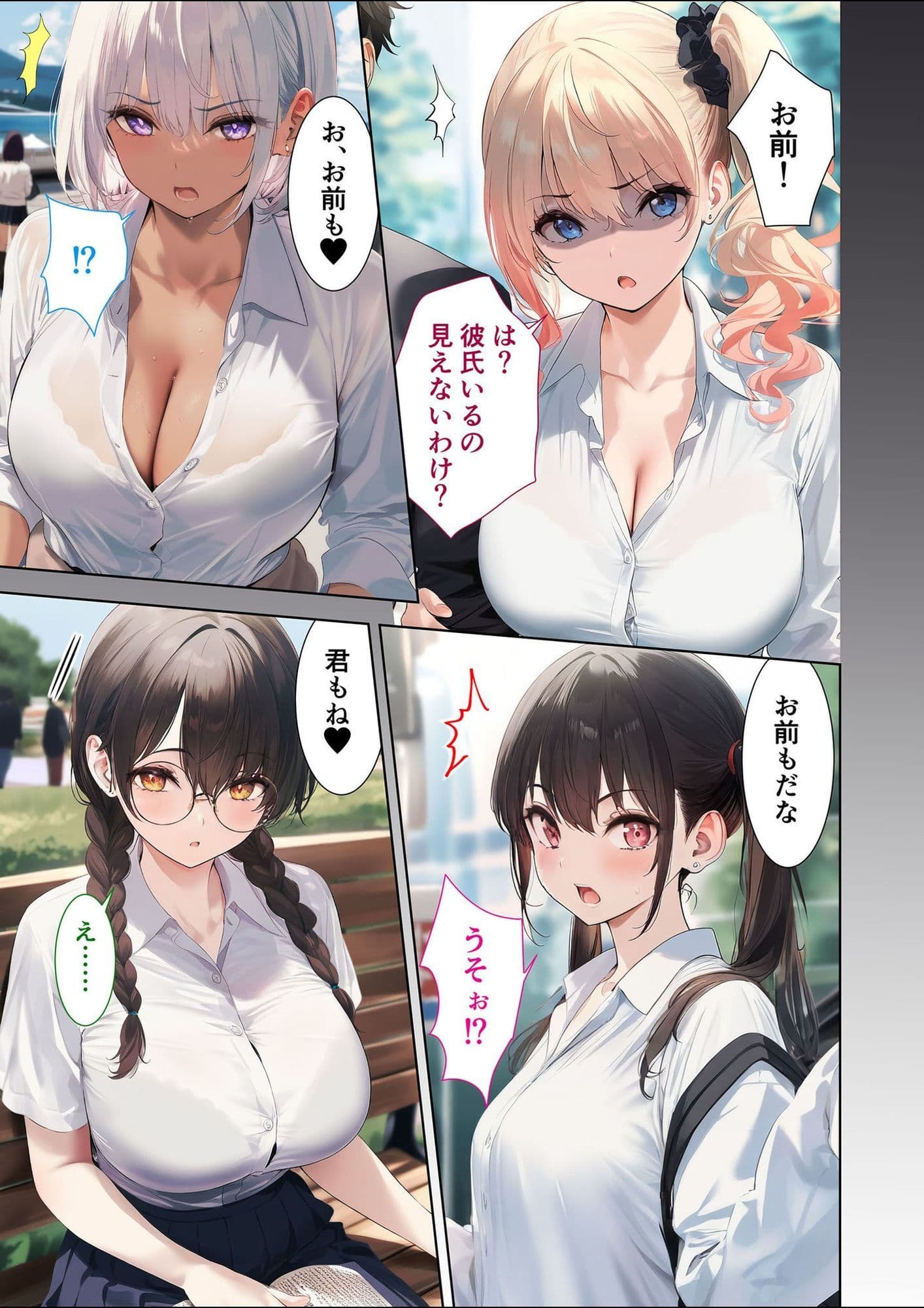 拒否権なし!絶対種付け制度 〜生意気ヒロインやり放題パック(1)〜 サンプル画像 1