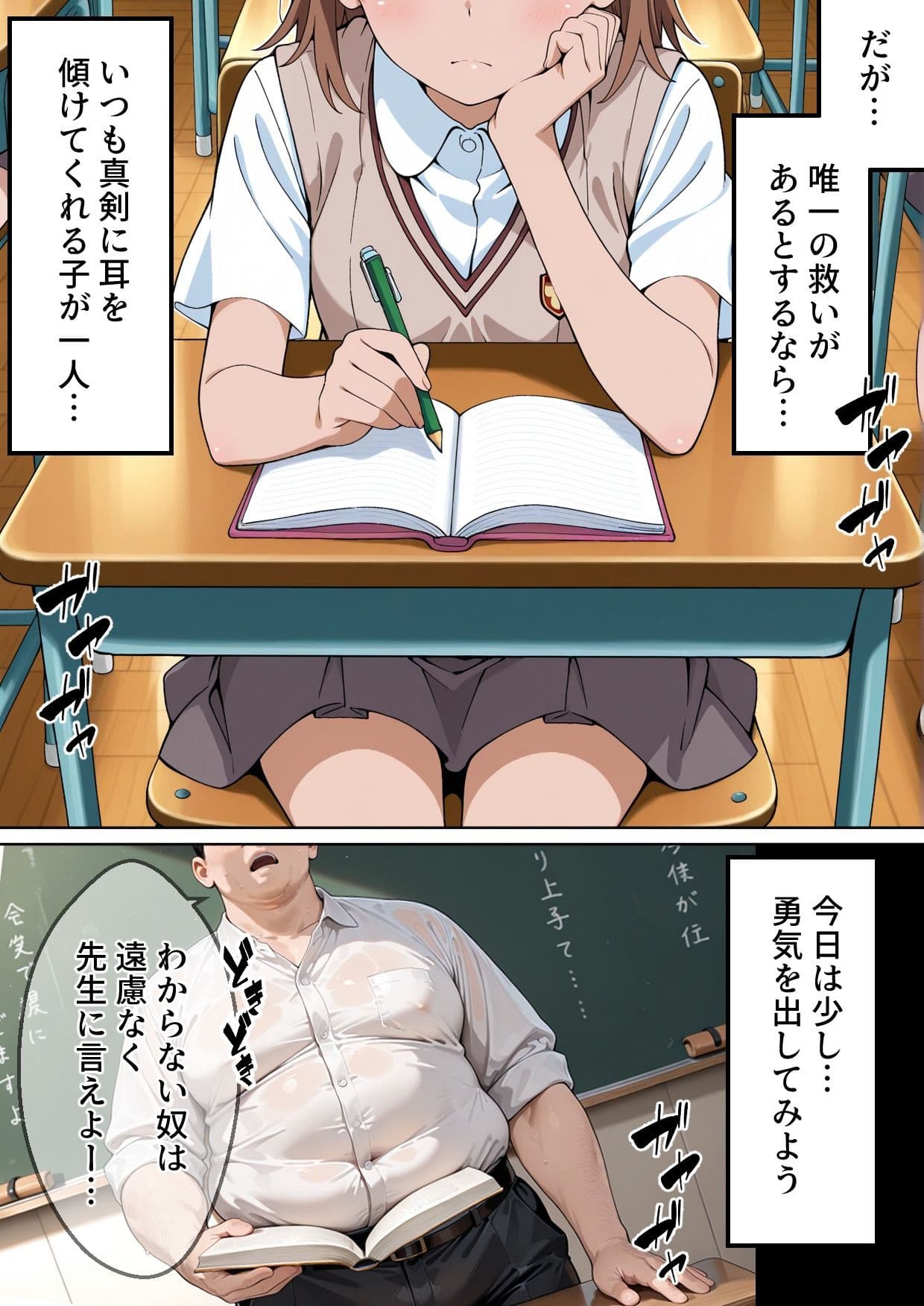 【前編】学園〇眠ヒロインズ とある科学の超〇磁砲 御坂美琴編 サンプル画像 6