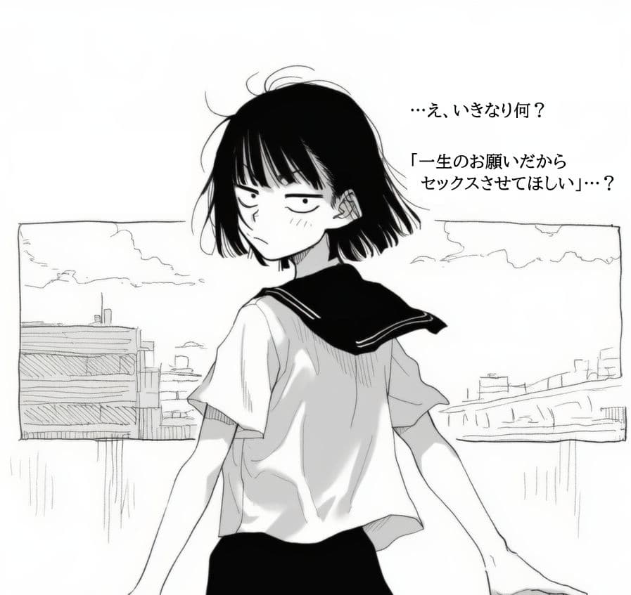 目つきが悪いダウナー系サブカルJKに無許可中出しして妊娠させる サンプル画像 1