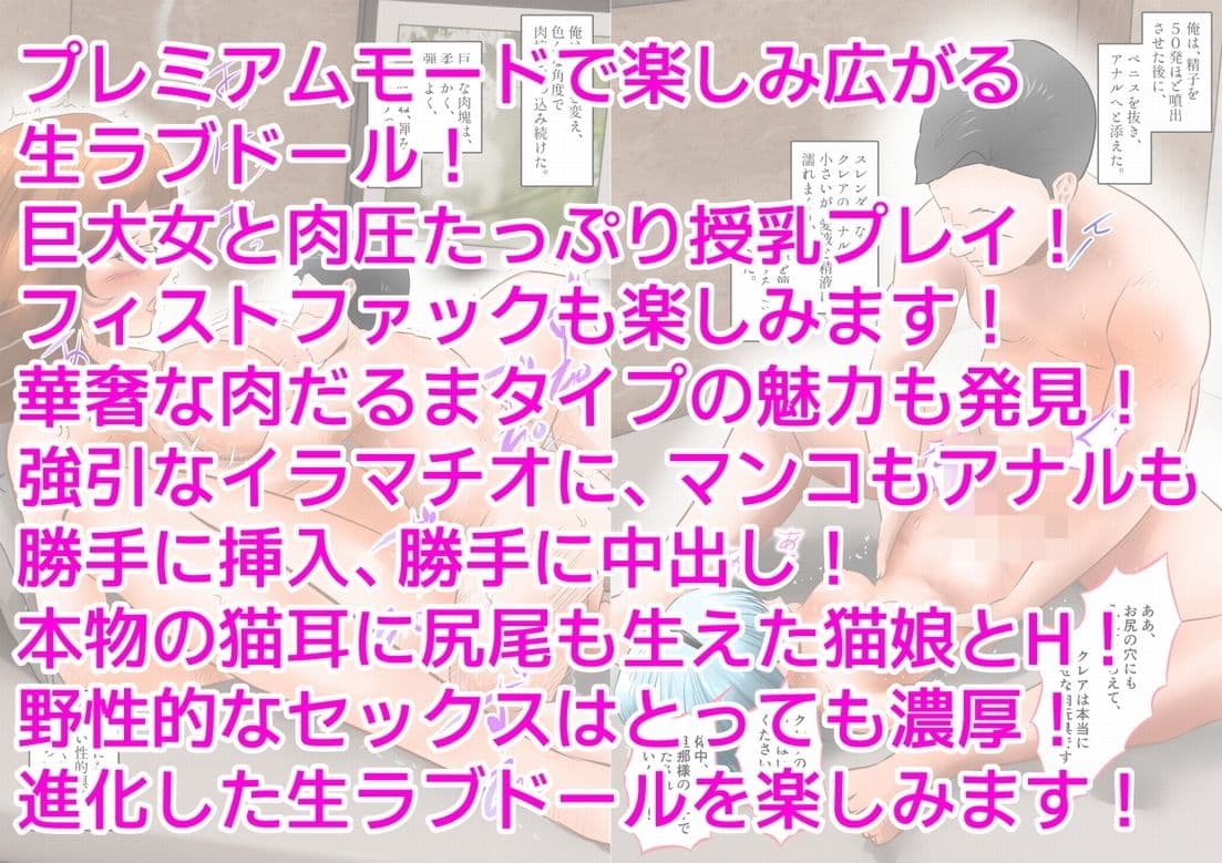 生ラブドールで色んな中出しプレイを楽しんだ。 下巻 サンプル画像 10