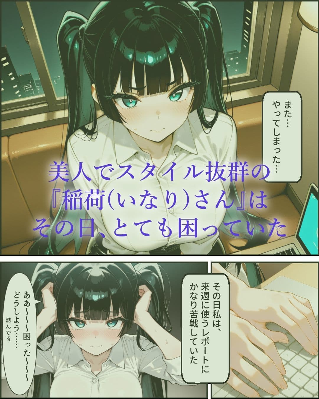 またやってしまった稲荷さん 2 〜先輩編〜 サンプル画像 1