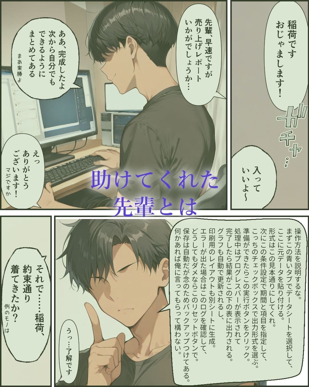 またやってしまった稲荷さん 2 〜先輩編〜 サンプル画像 3