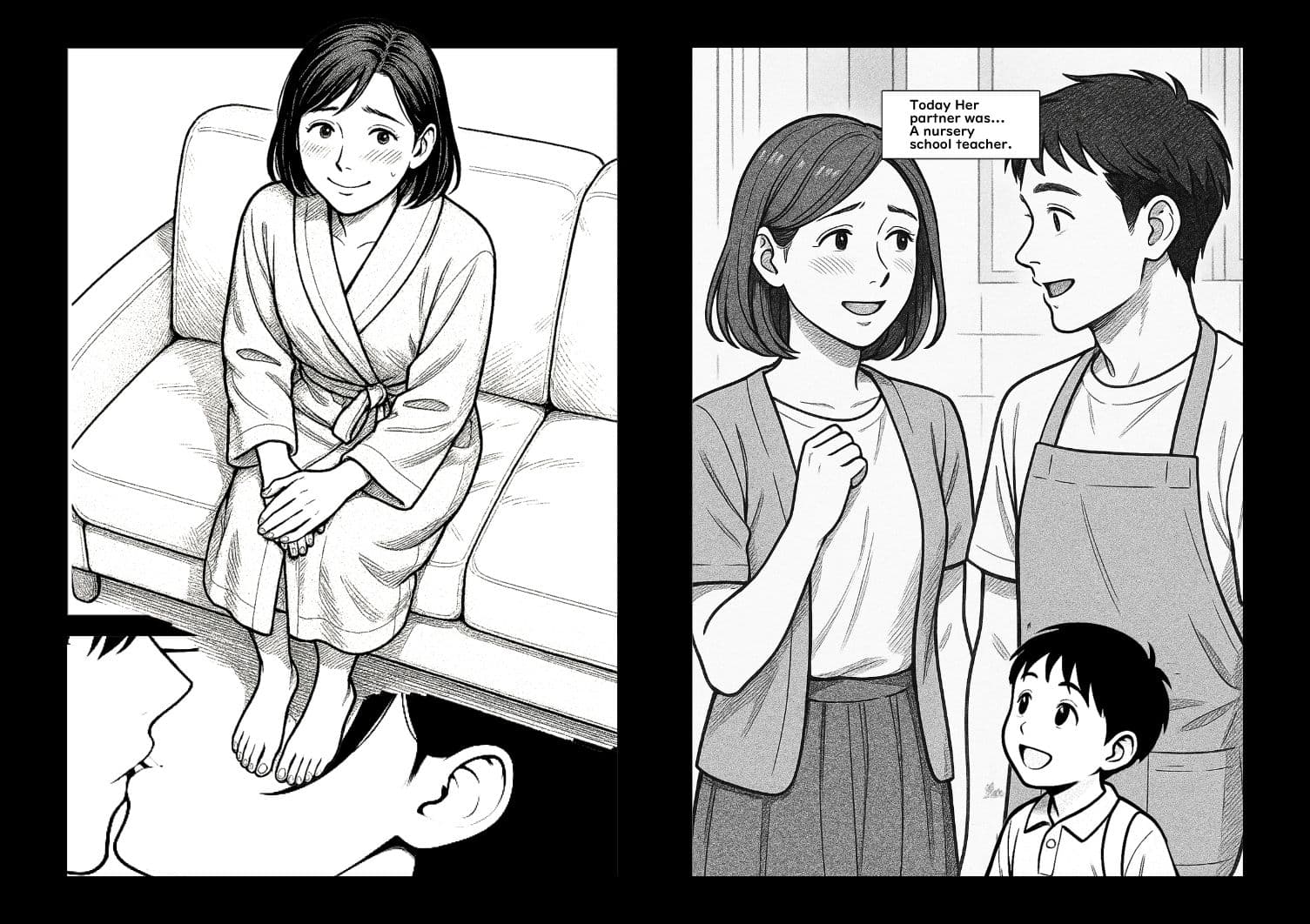 【AI作品】ママチャリの人妻 サンプル画像 2