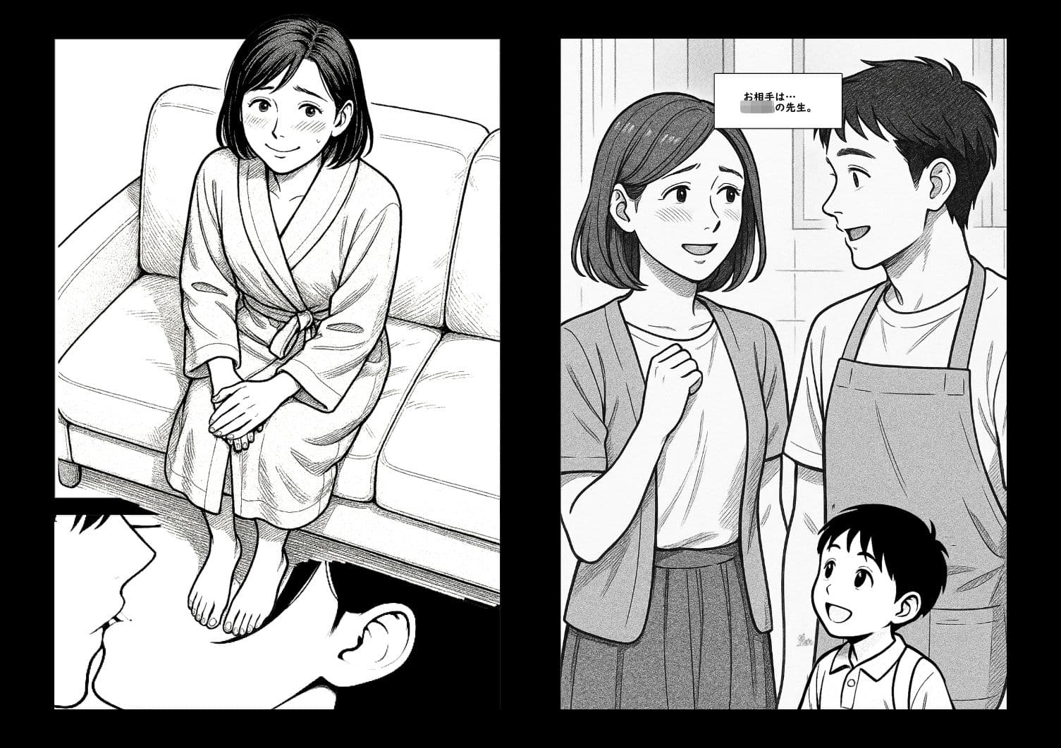 【AI作品】ママチャリの人妻 サンプル画像 5