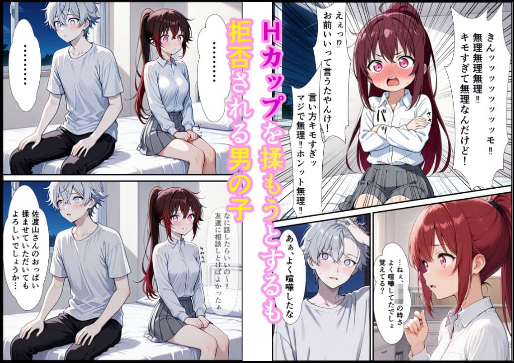 【実話】センター試験遅刻した幼馴染?じゃあ送るからHカップ揉ませろよ サンプル画像 9