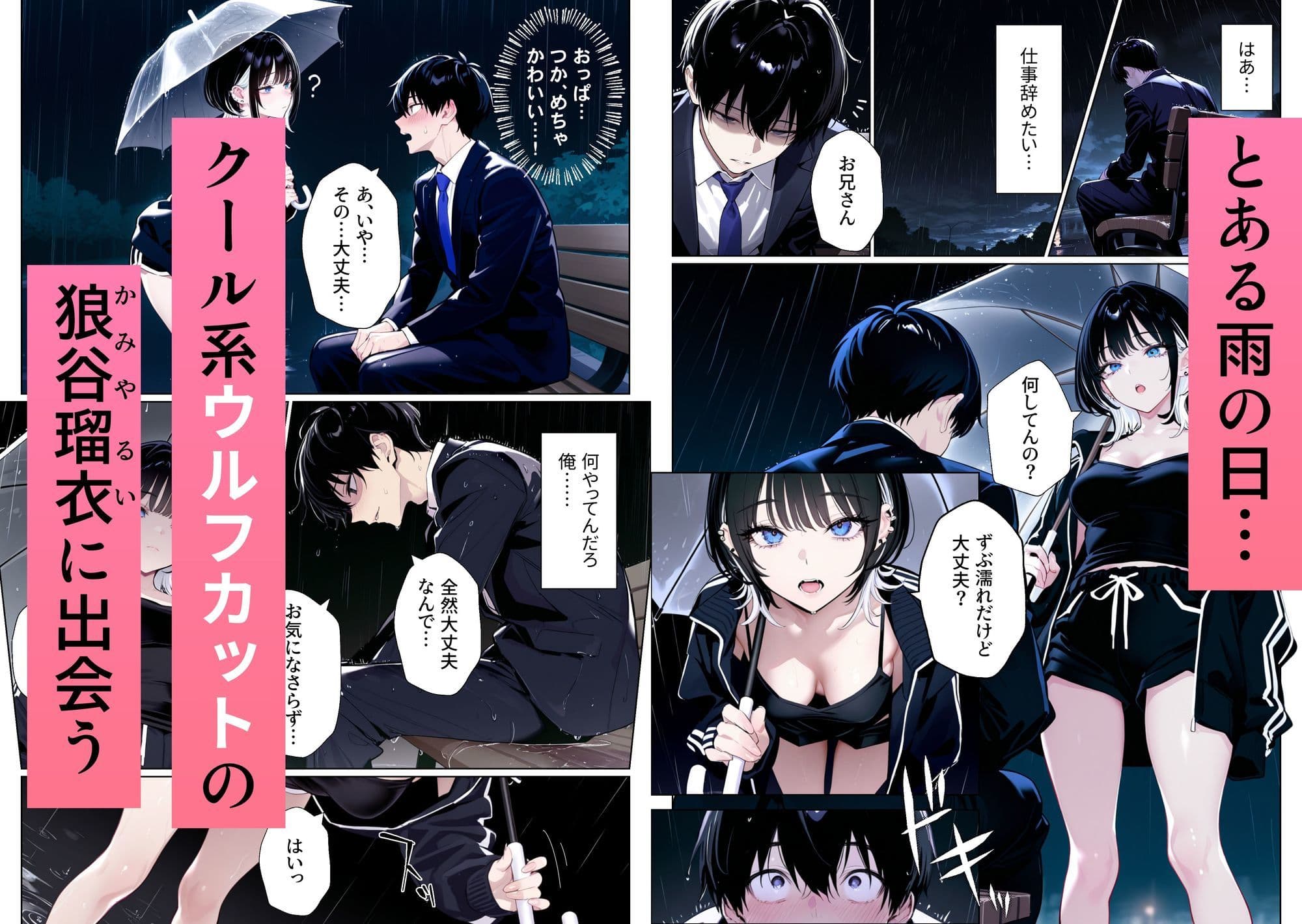 ウルフな彼女を庇ったら目一杯抱かせてくれました サンプル画像 2