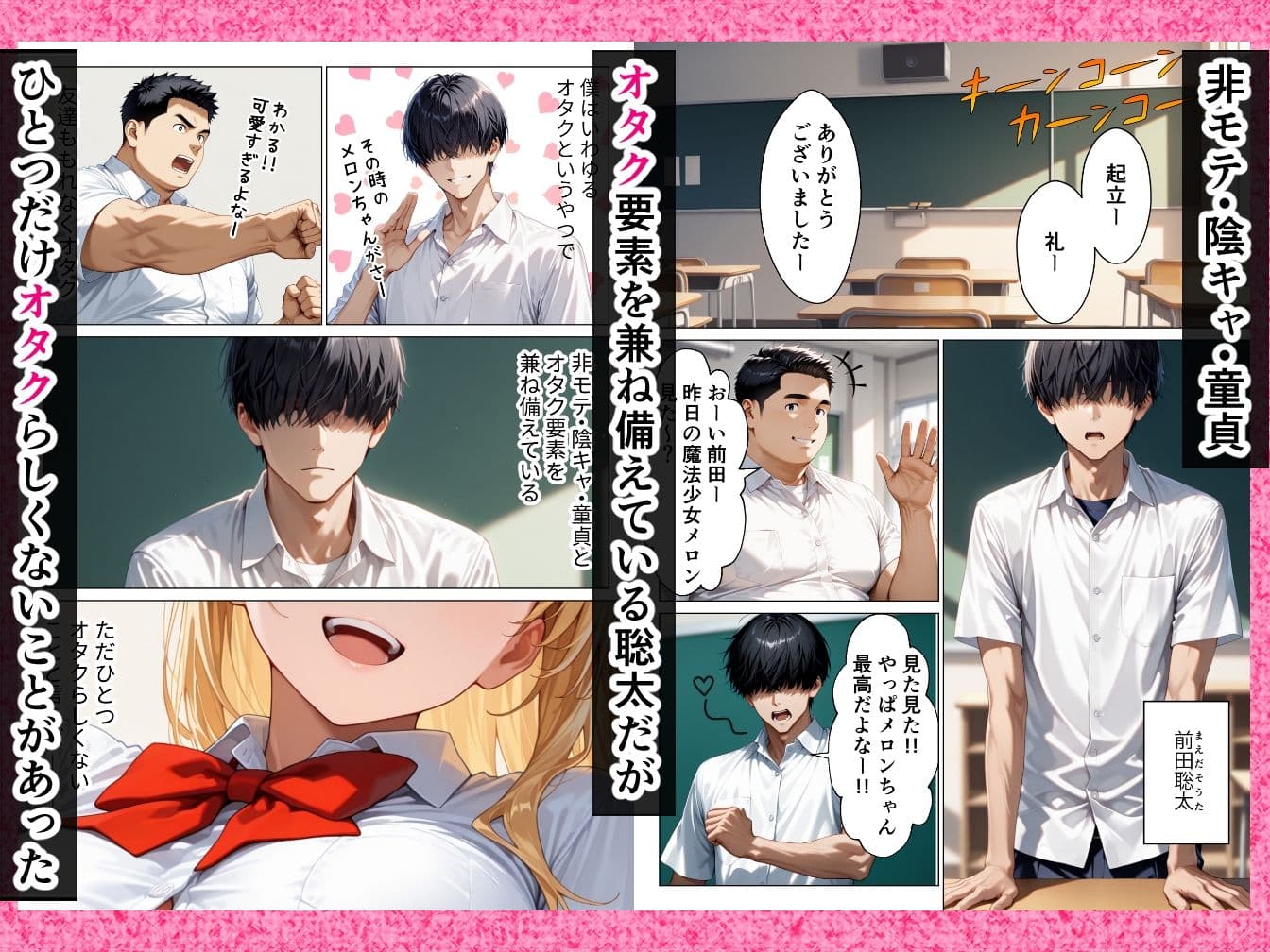 童貞オタクの僕が巨乳幼馴染ギャルの処女をもらってイチャラブHする話 サンプル画像 1