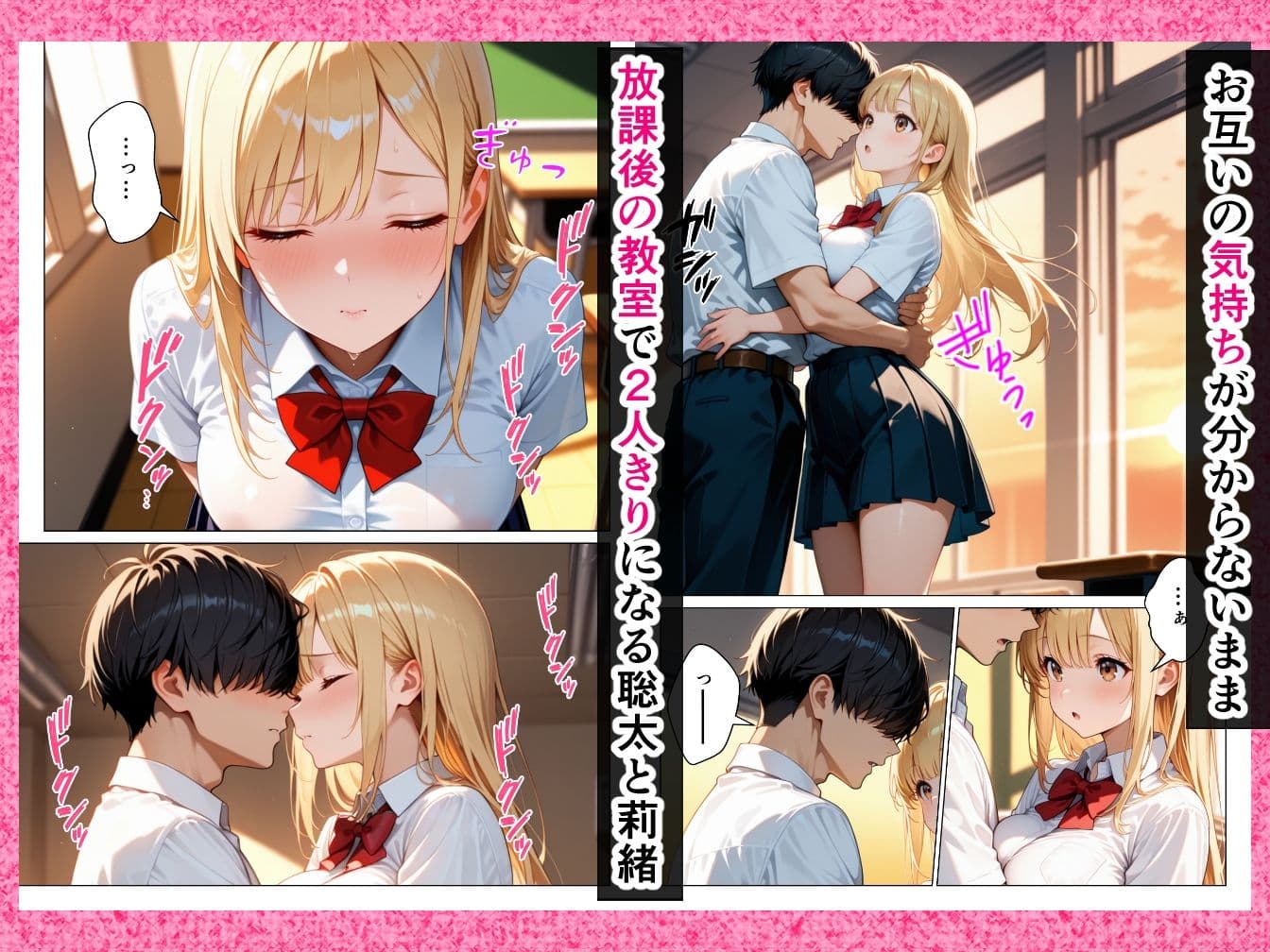 童貞オタクの僕が巨乳幼馴染ギャルの処女をもらってイチャラブHする話 サンプル画像 9