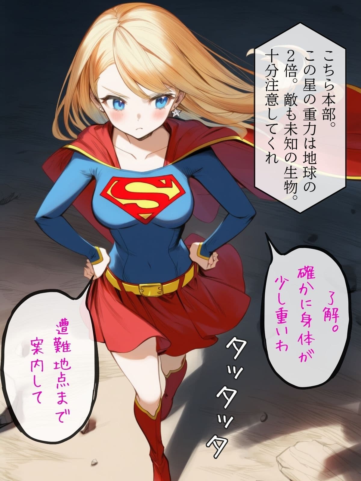 ヒロイン討伐No,3 スーパーヒロイン カレン サンプル画像 1