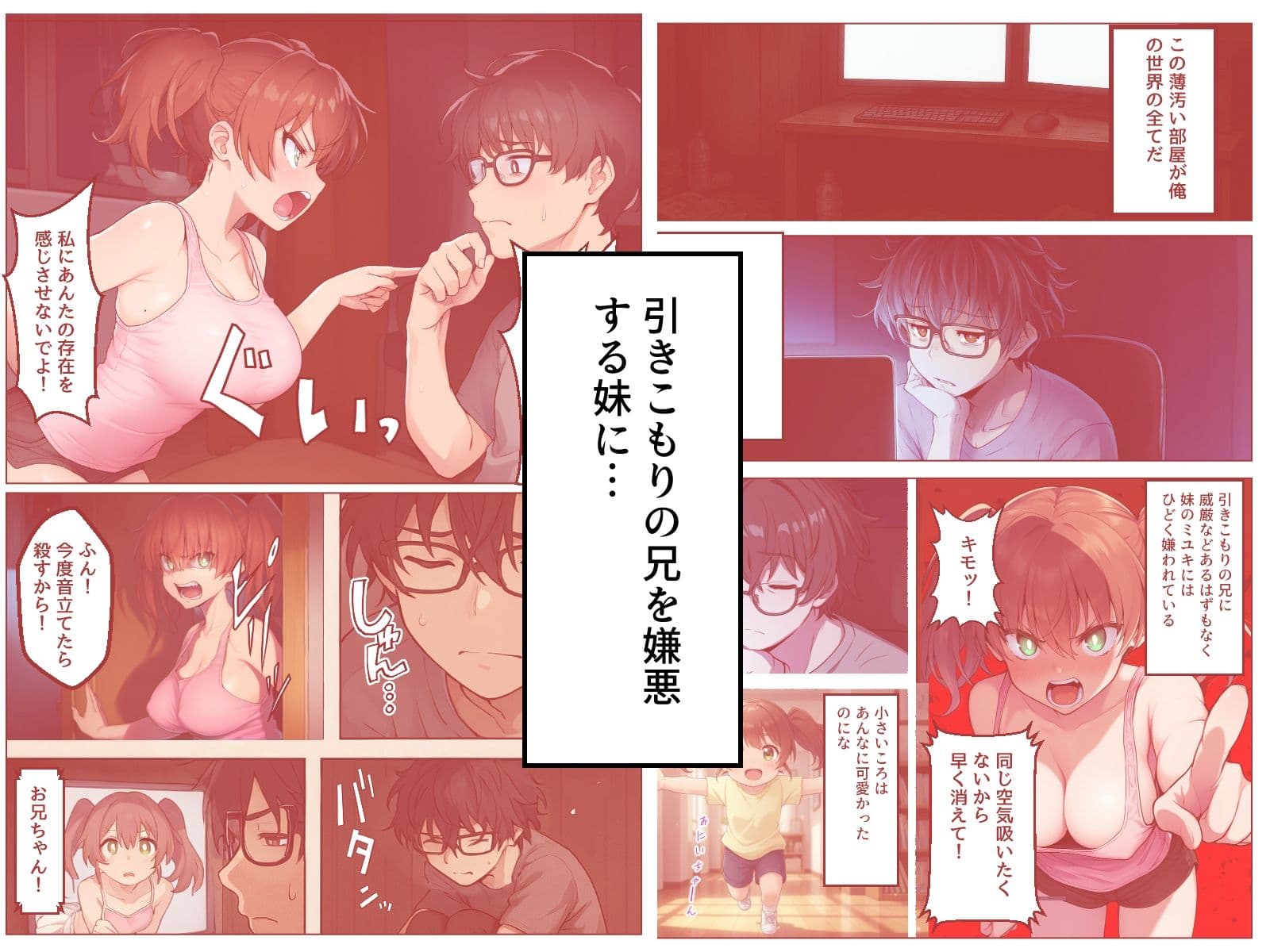 ナマイキな妹を俺にメロメロなAI人格と入れ替えて犯し尽くす サンプル画像 1